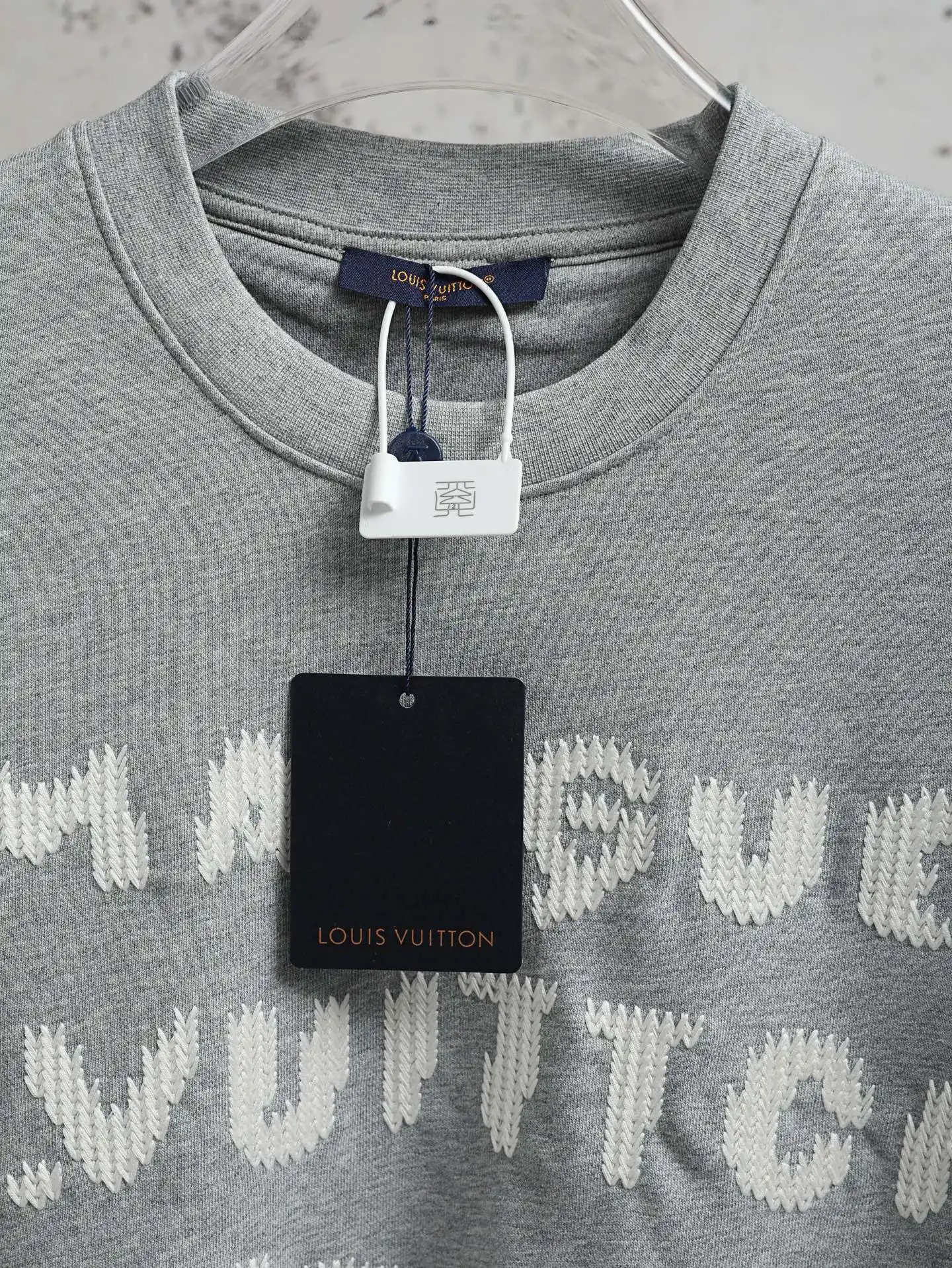 Embroidered Logo Terry Sweatshirt D22020619 — view 6
