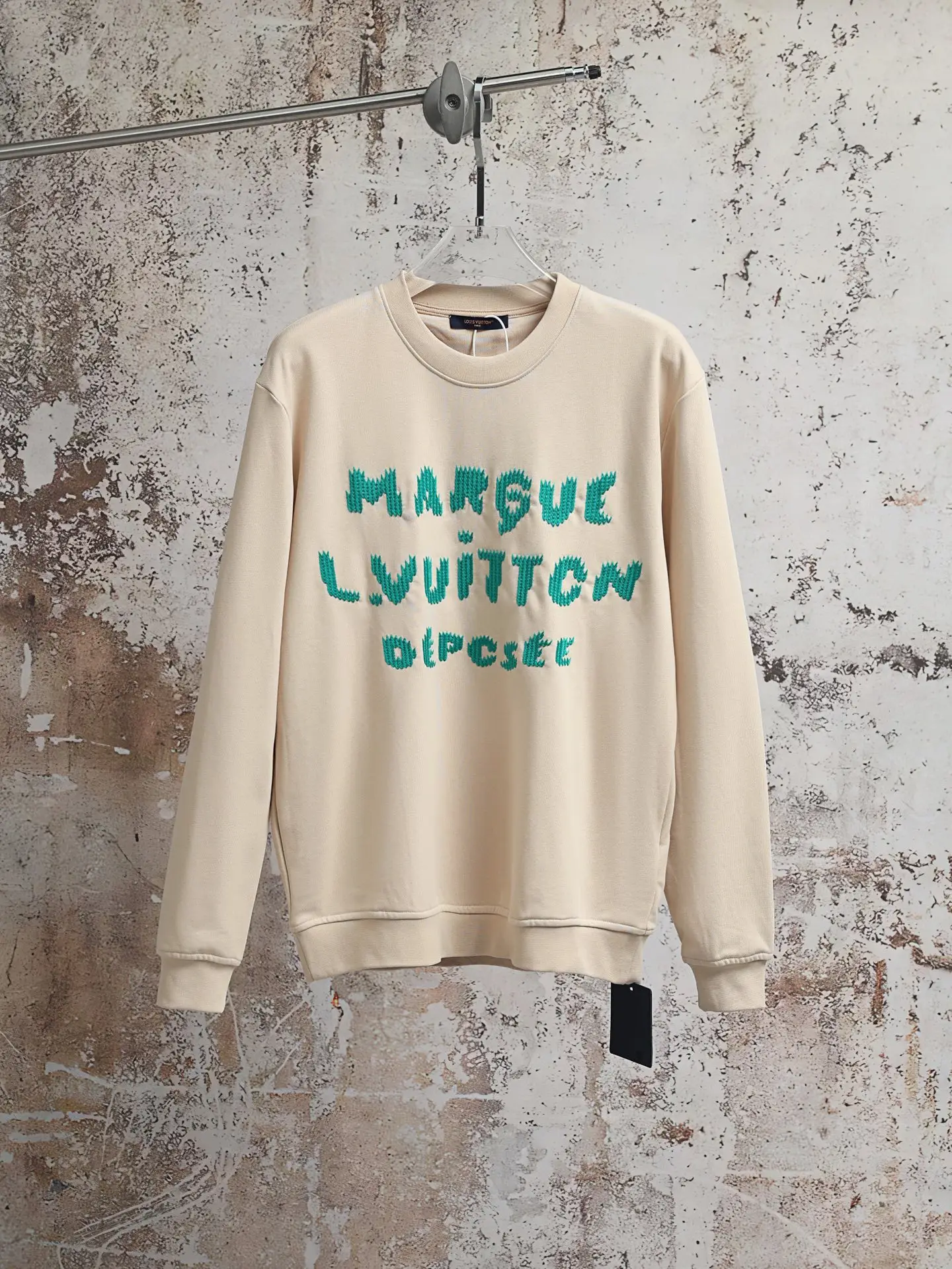 Embroidered Logo Cotton-Terry Sweatshirt D22020620
