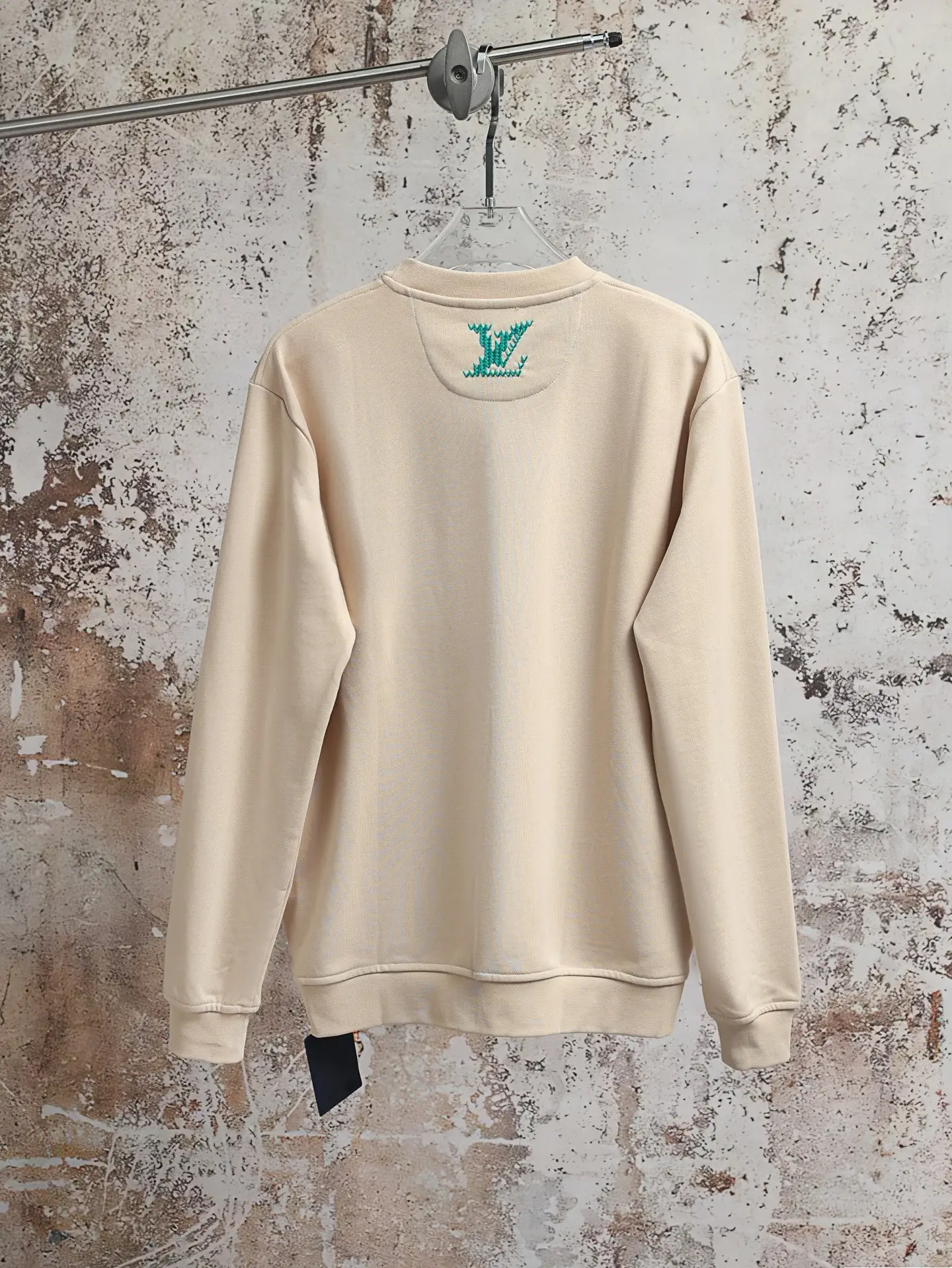 Embroidered Logo Cotton-Terry Sweatshirt D22020620 — view 2