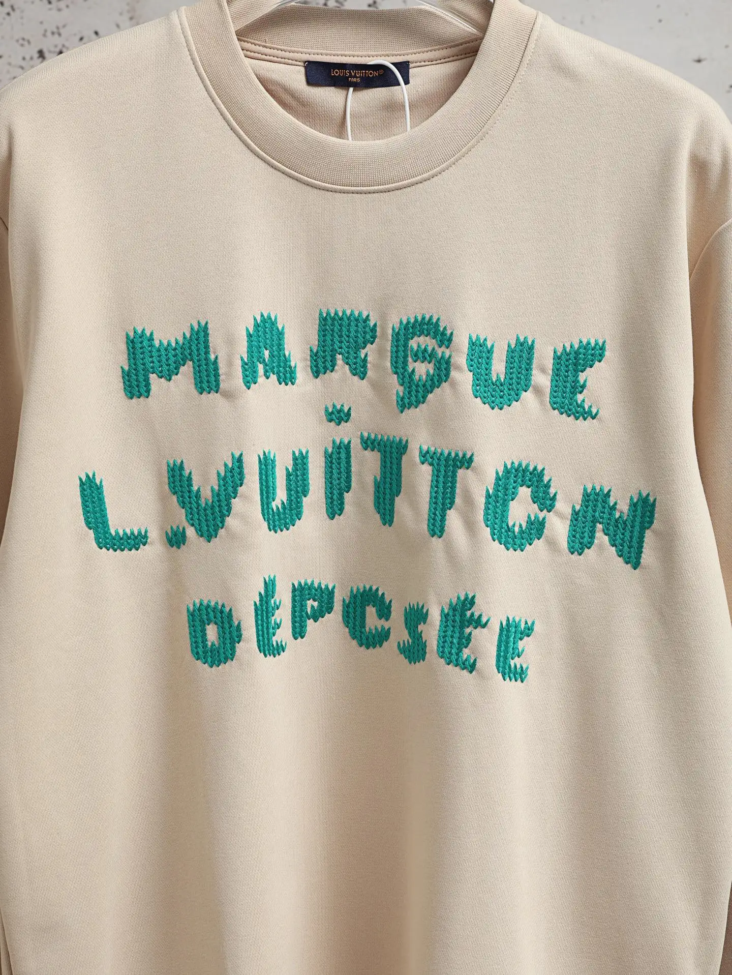 Embroidered Logo Cotton-Terry Sweatshirt D22020620 — view 3