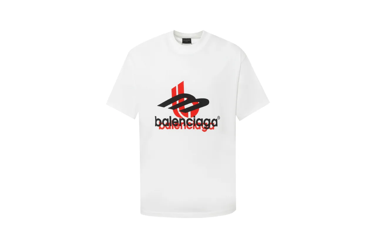 Tape Logo Shadow Print T-Shirt D11518650