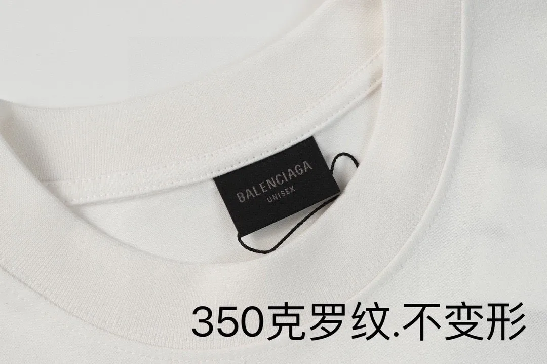 Tape Logo Shadow Print T-Shirt D11518650 — view 4