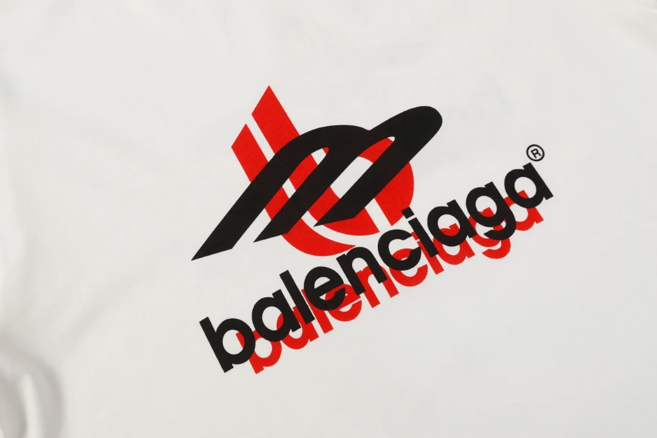 Tape Logo Shadow Print T-Shirt D11518650 — view 6