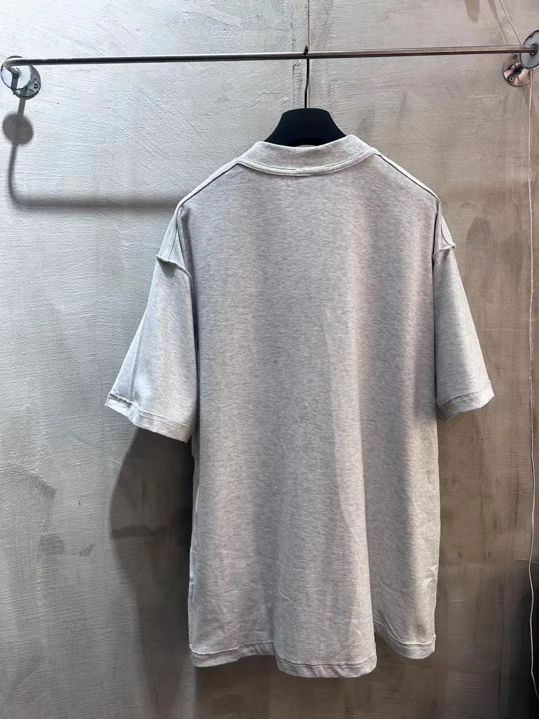 Inside-Out Embroidered Logo T-Shirt D11518654 — view 3