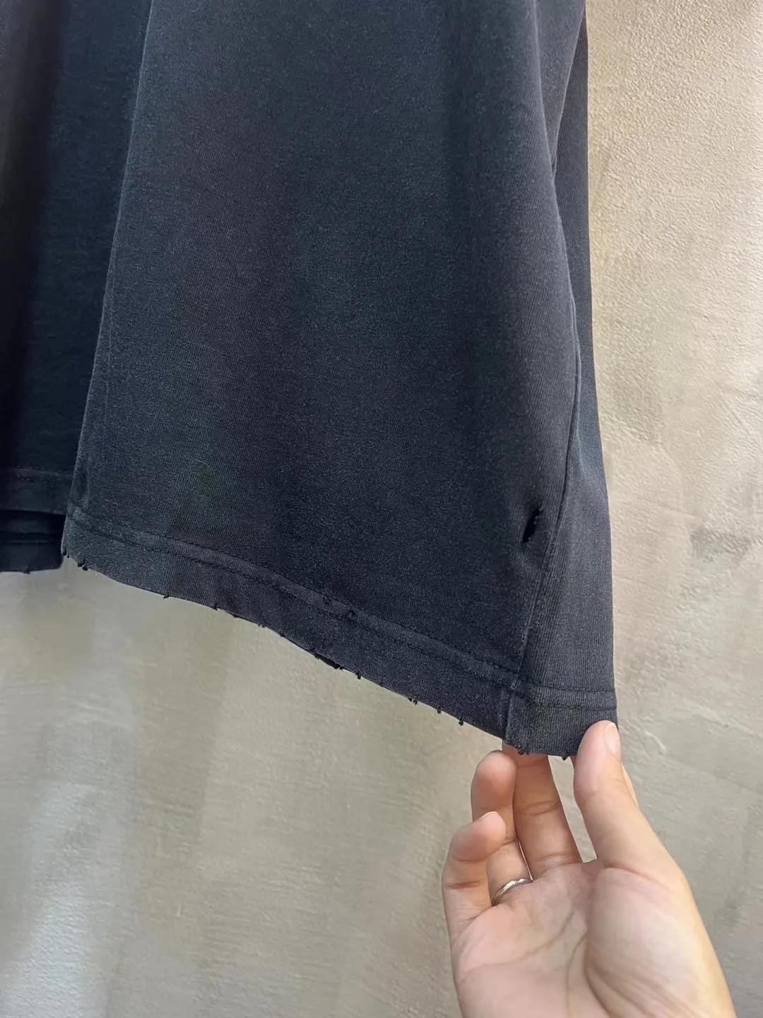 Flame Graphic Oversized Cotton T-Shirt D11518655 — view 5