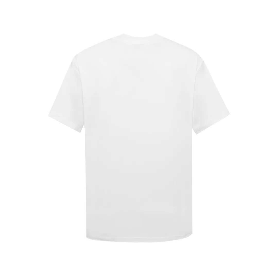 Distressed Logo Print Cotton T-Shirt D11518665 — view 2