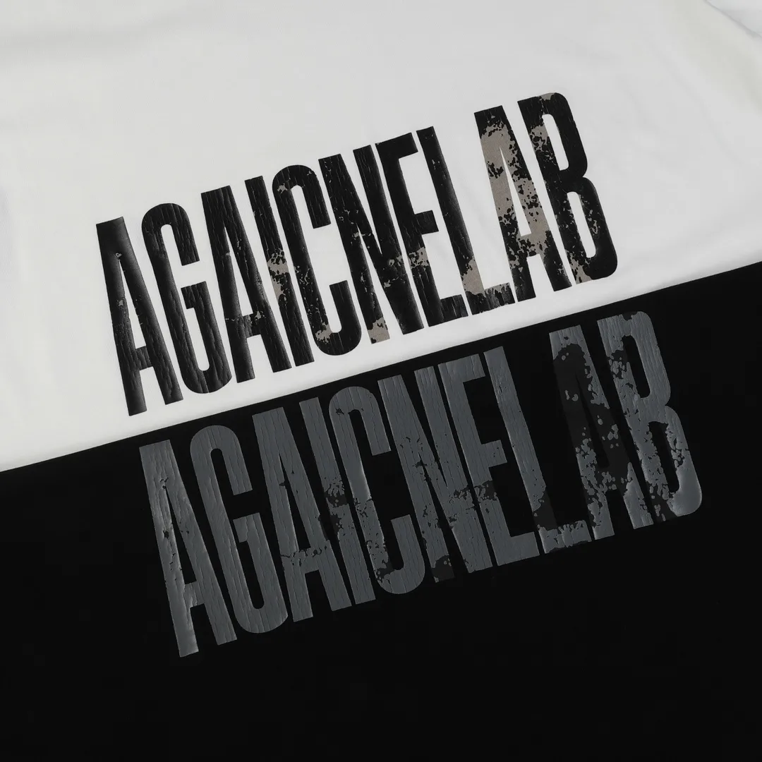 Distressed Logo Print Cotton T-Shirt D11518665 — view 8