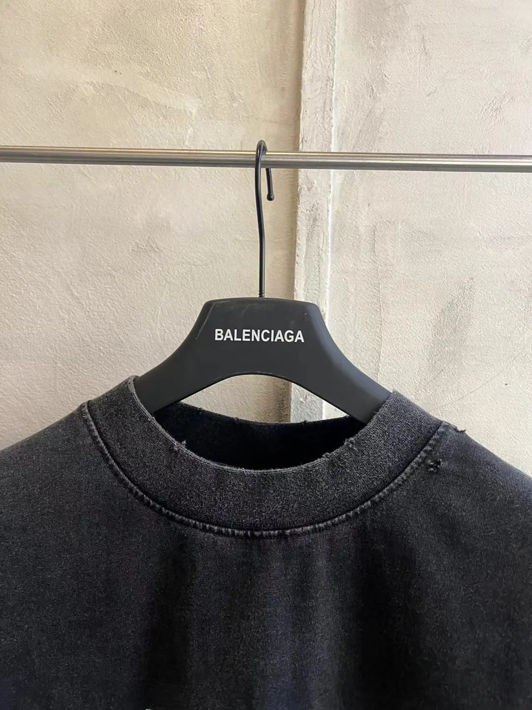 Logo Print Washed Cotton T-Shirt D11518661 — view 3