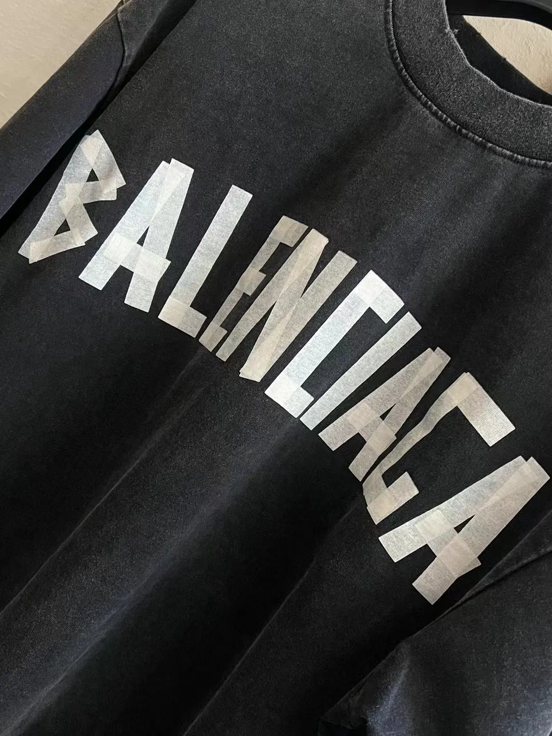Logo Print Washed Cotton T-Shirt D11518661 — view 4