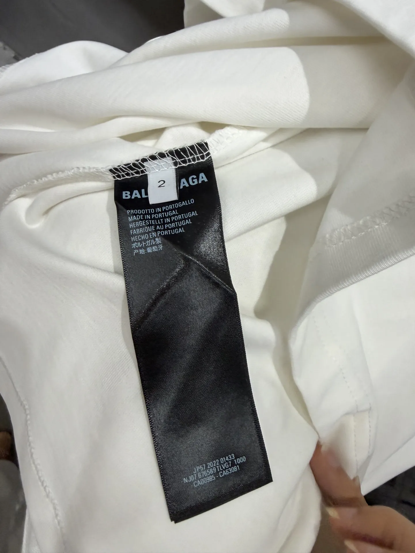 Melting Logo Oversized T-Shirt D15518615 — view 8