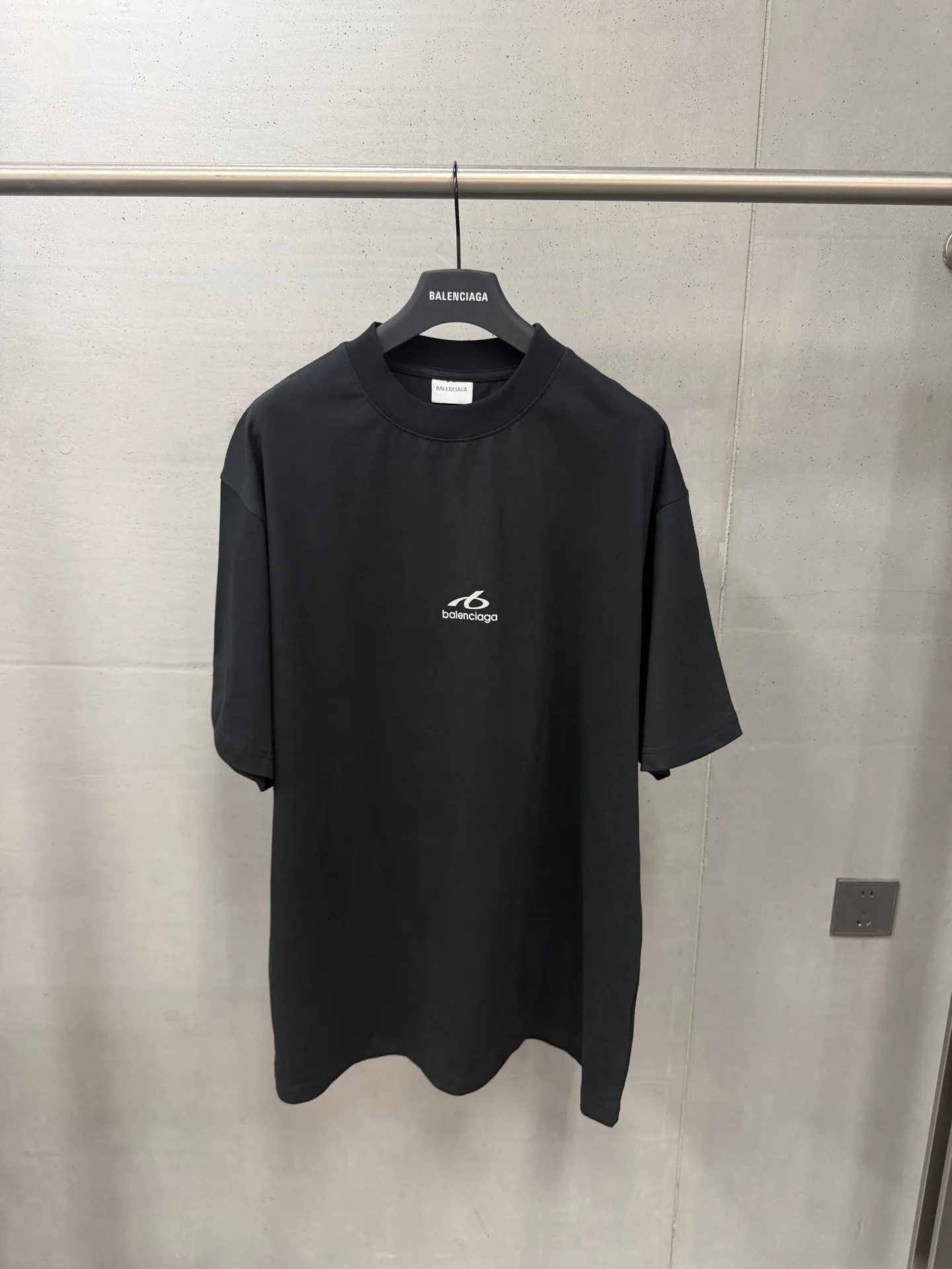 Reflective Micro Logo Oversized T-Shirt D14518672