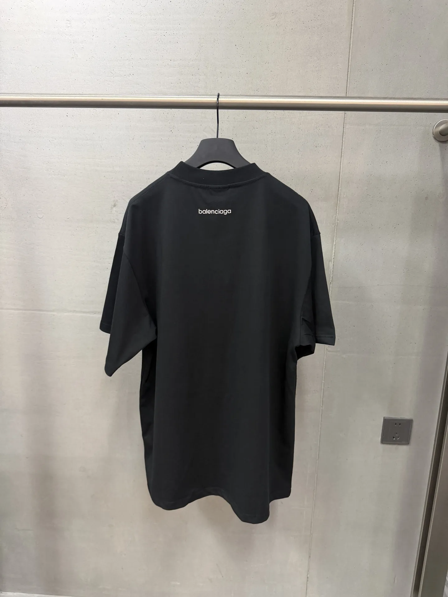 Reflective Micro Logo Oversized T-Shirt D14518672 — view 2