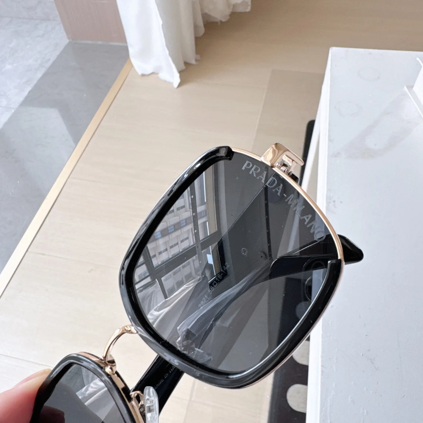 Prada Panda Sunglasses D20018538 — view 9