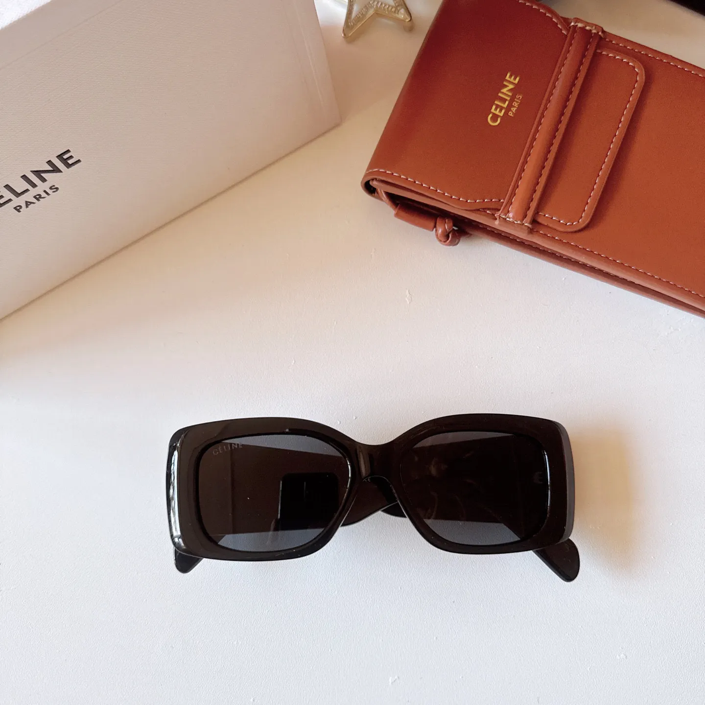 Celine Square-Frame Sunglasses D20018577 — view 2