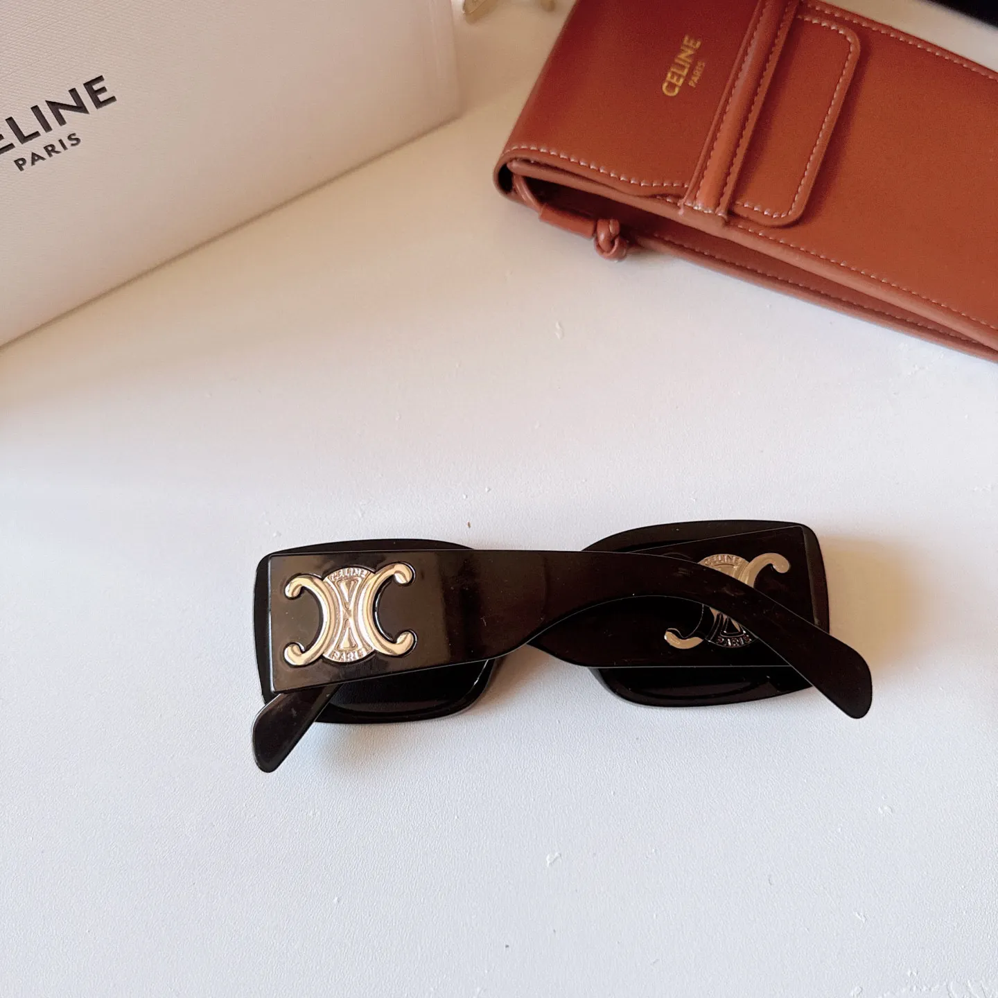 Celine Square-Frame Sunglasses D20018577 — view 5