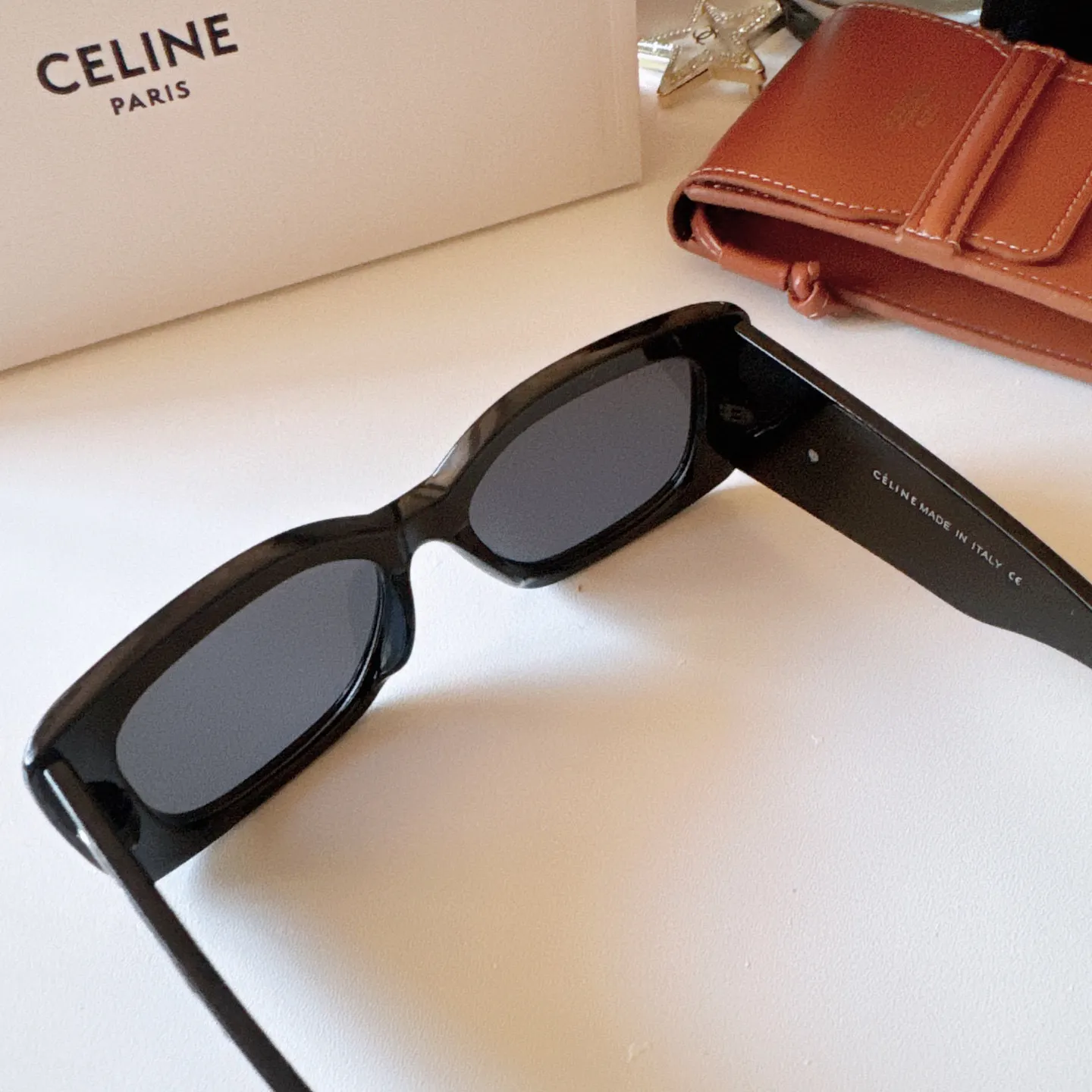Celine Square-Frame Sunglasses D20018577 — view 7
