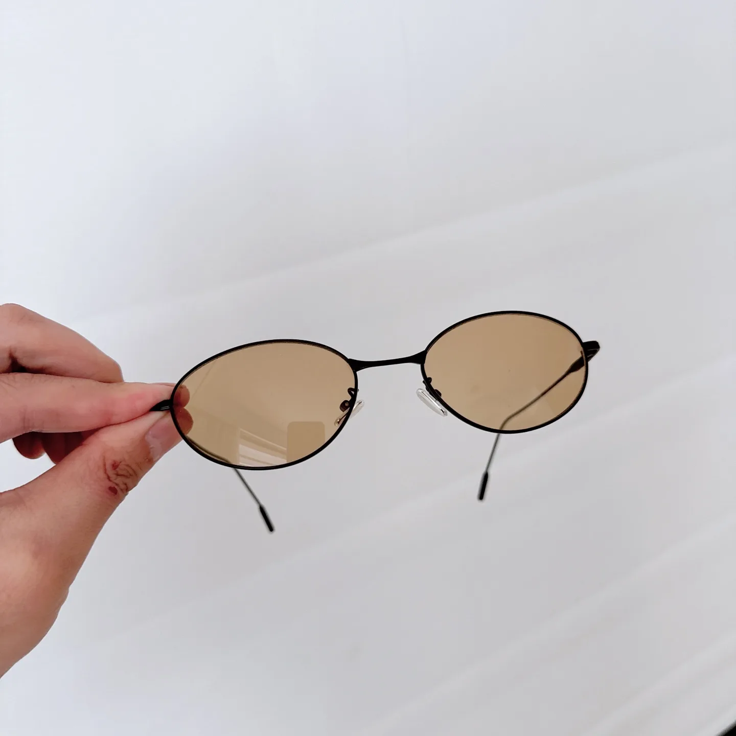 Oval-Frame Metal Sunglasses D20018539 — view 7