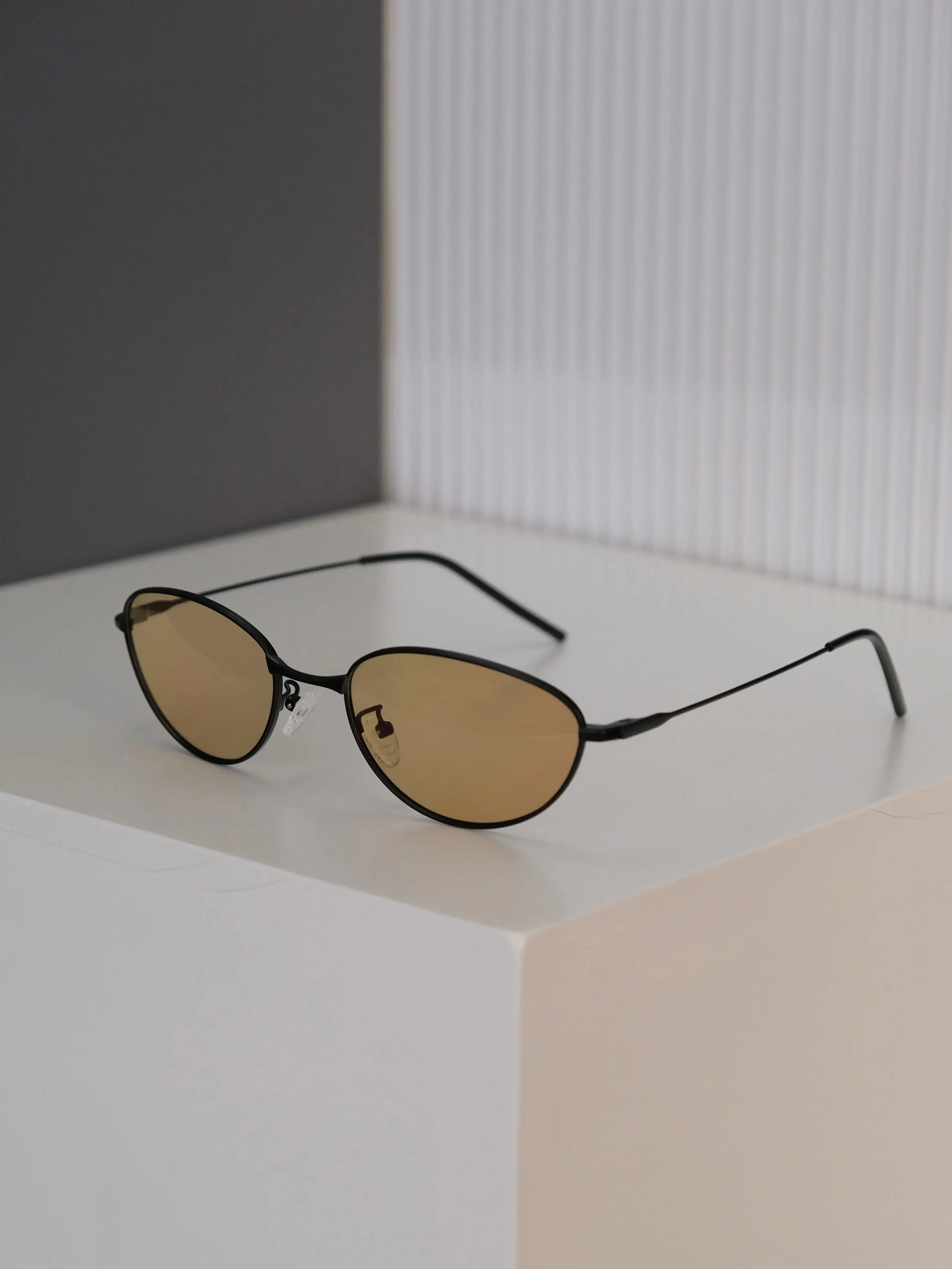 Oval-Frame Metal Sunglasses D20018539 — view 8