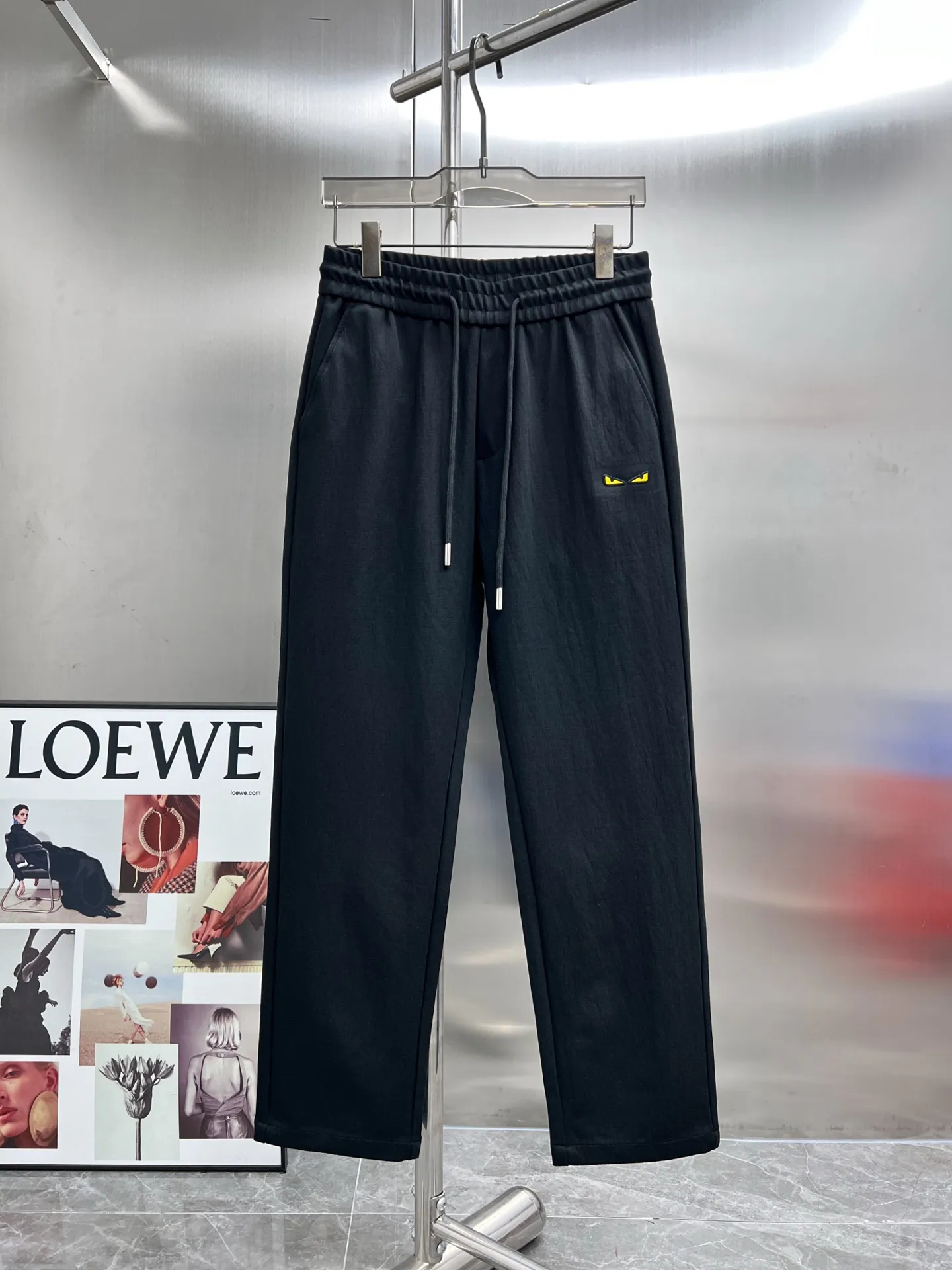 Bag Bugs Embroidered Cotton-Blend Sweatpants D22514233