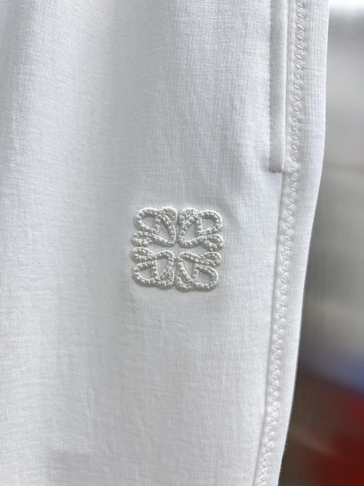 Embroidered Logo Drawstring Sweatpants D22514224 — view 4