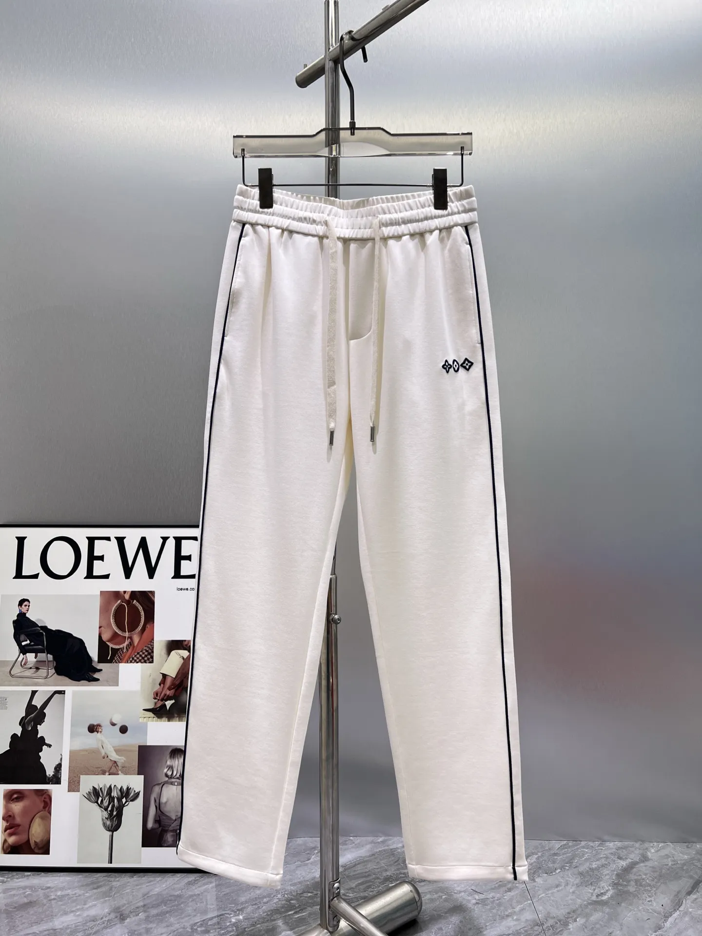 Logo-Embroidered Taped Track Pants D22511949