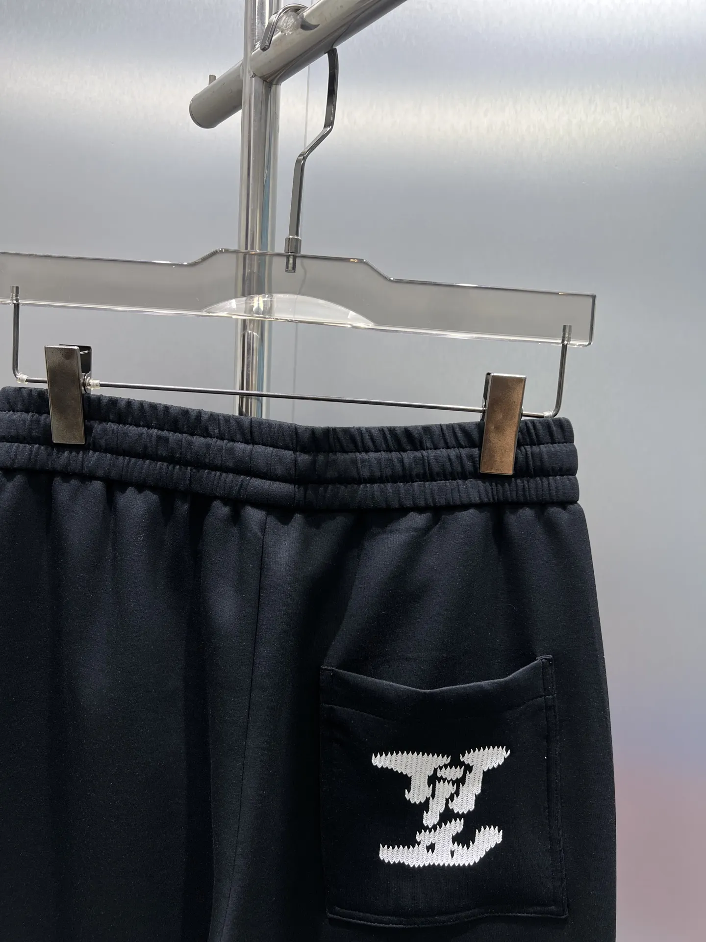 Logo Embroidered Side-Stripe Sweatpants D22511950 — view 6