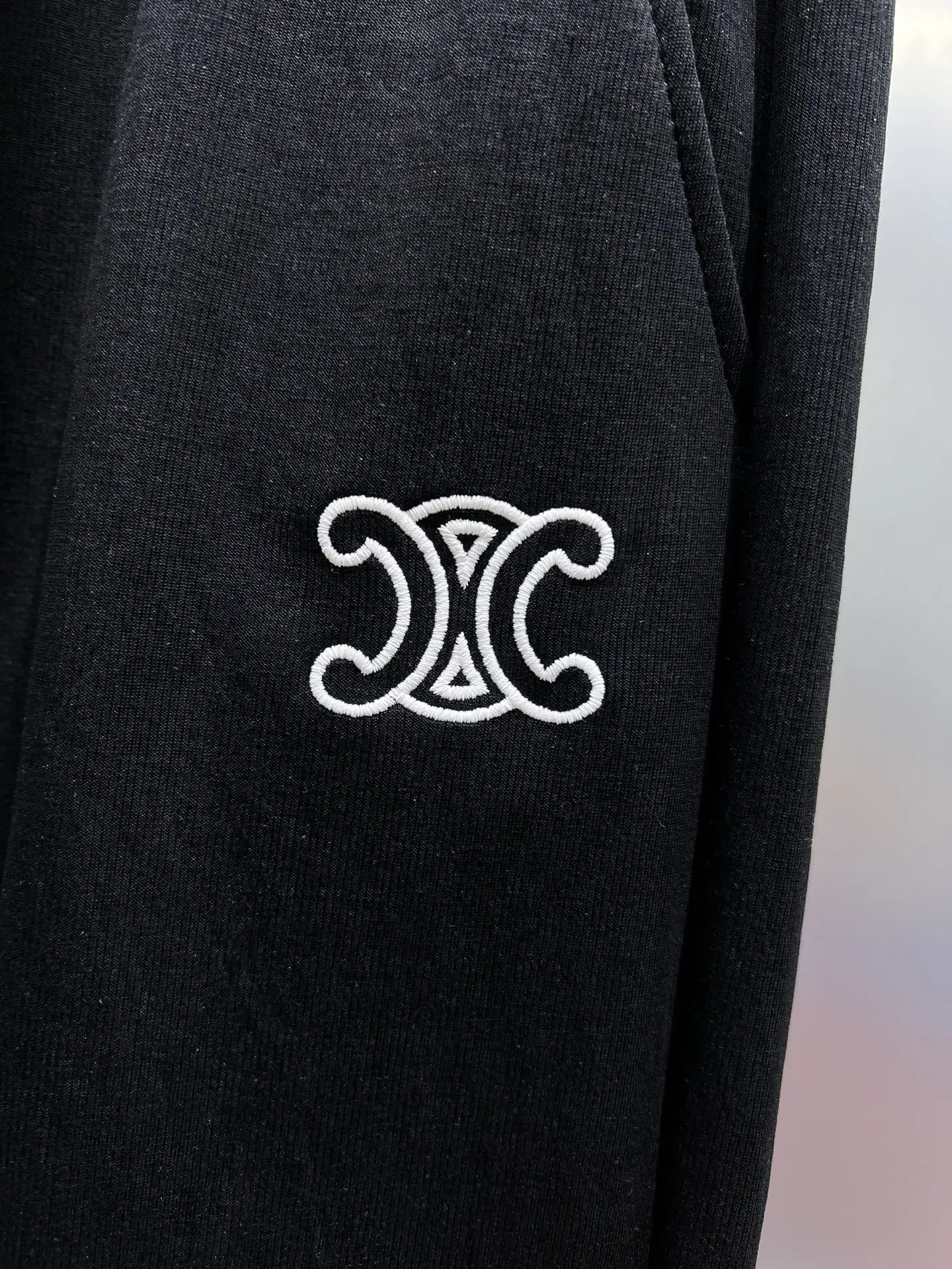 Triomphe Embroidered Logo Sweatpants D22011962 — view 4