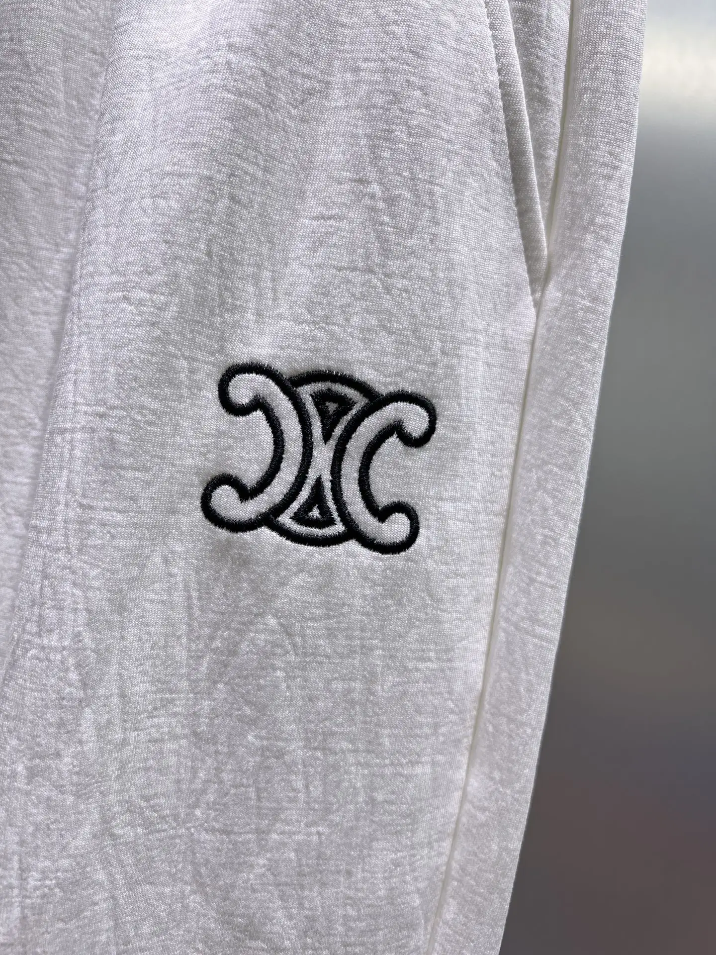 Logo Embroidered Cotton-Blend Sweatpants D22011961 — view 5