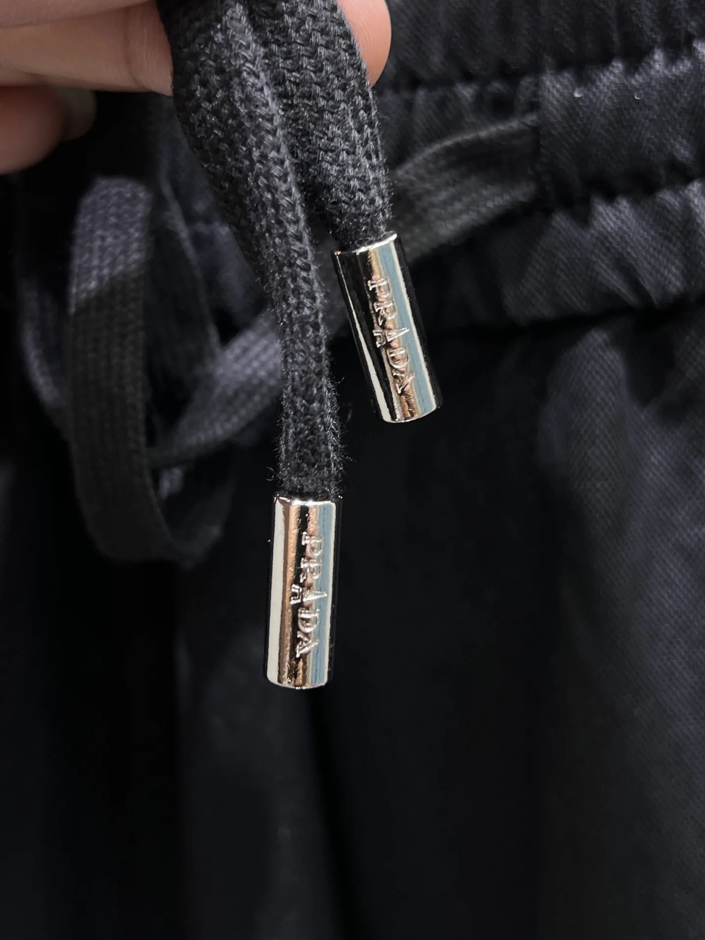 Logo-Patch Drawstring Casual Trousers D23011958 — view 5