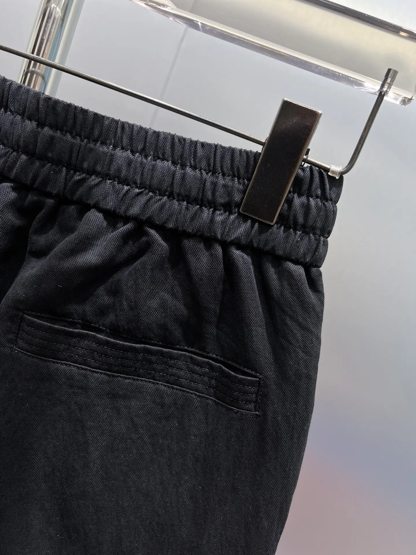 Logo-Patch Drawstring Casual Trousers D23011958 — view 7