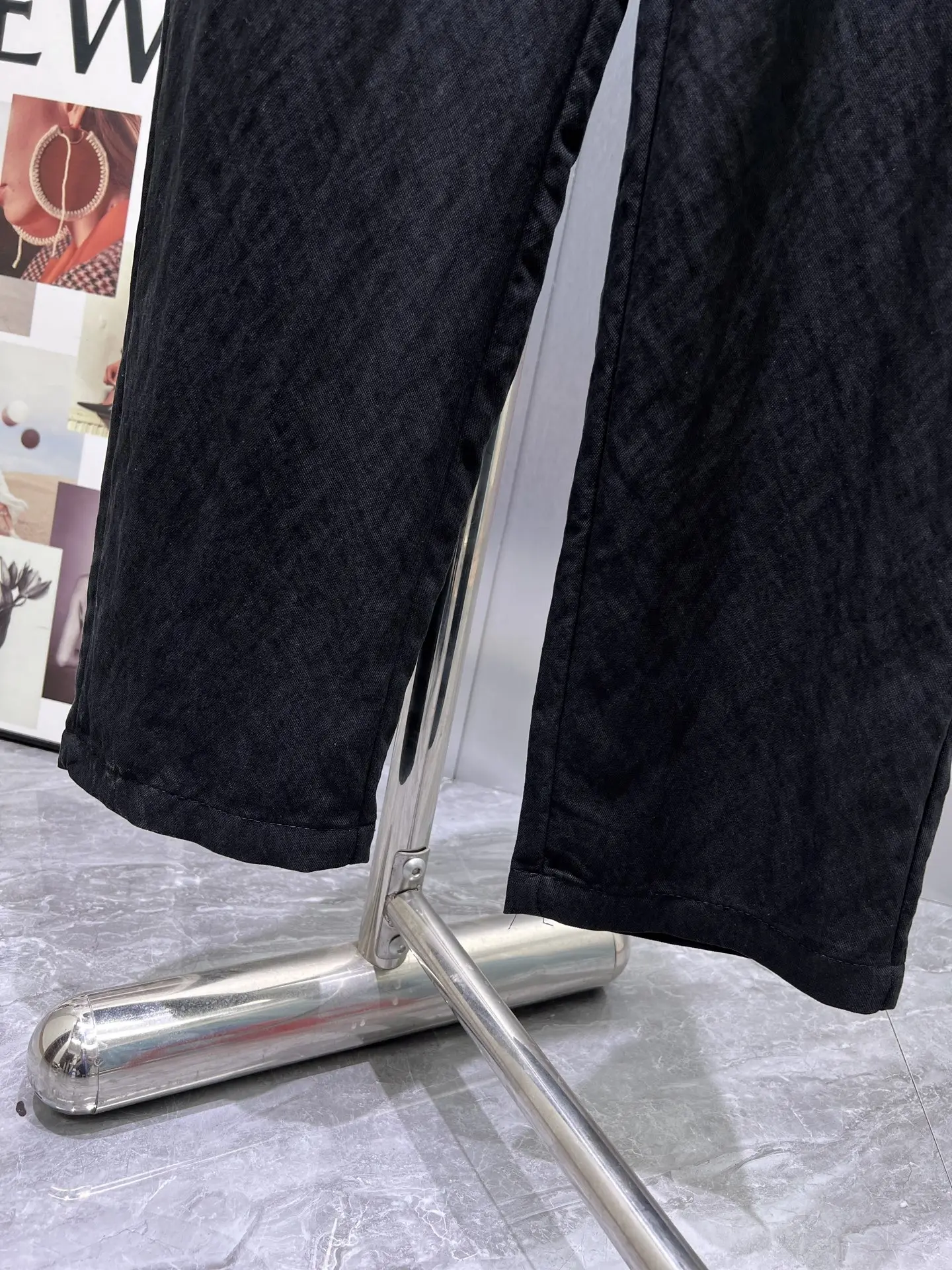 Logo-Patch Drawstring Casual Trousers D23011958 — view 8
