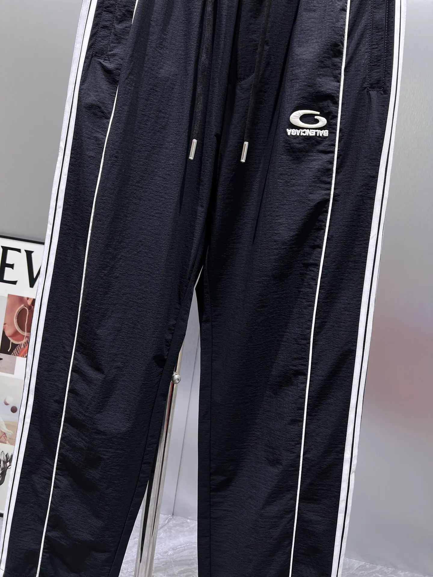 Logo-Embroidered Striped Track Pants D23511946 — view 5