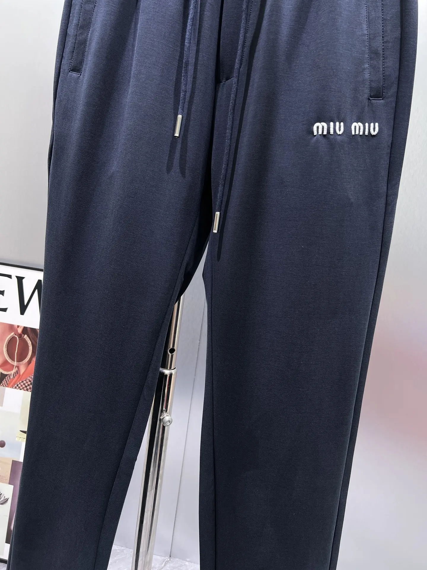 Logo-Embroidered Cotton-Blend Sweatpants D22011953 — view 5
