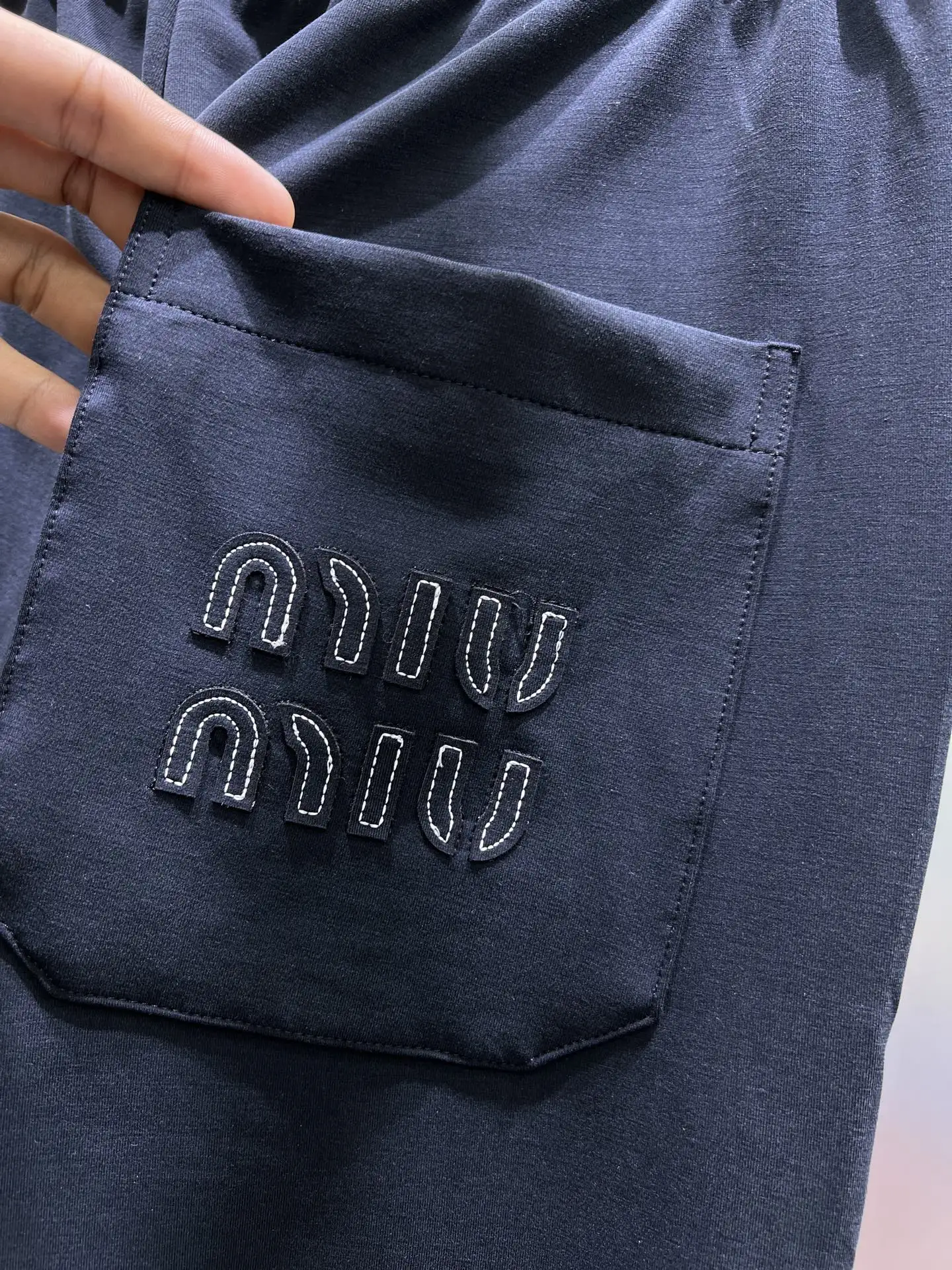 Logo-Embroidered Cotton-Blend Sweatpants D22011953 — view 8