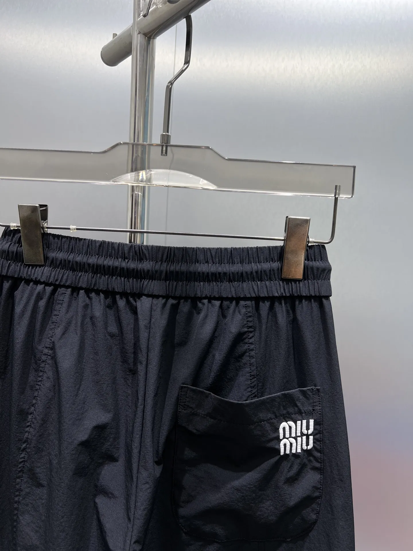 Logo-Embroidered Technical Drawstring Trousers D21511945 — view 5