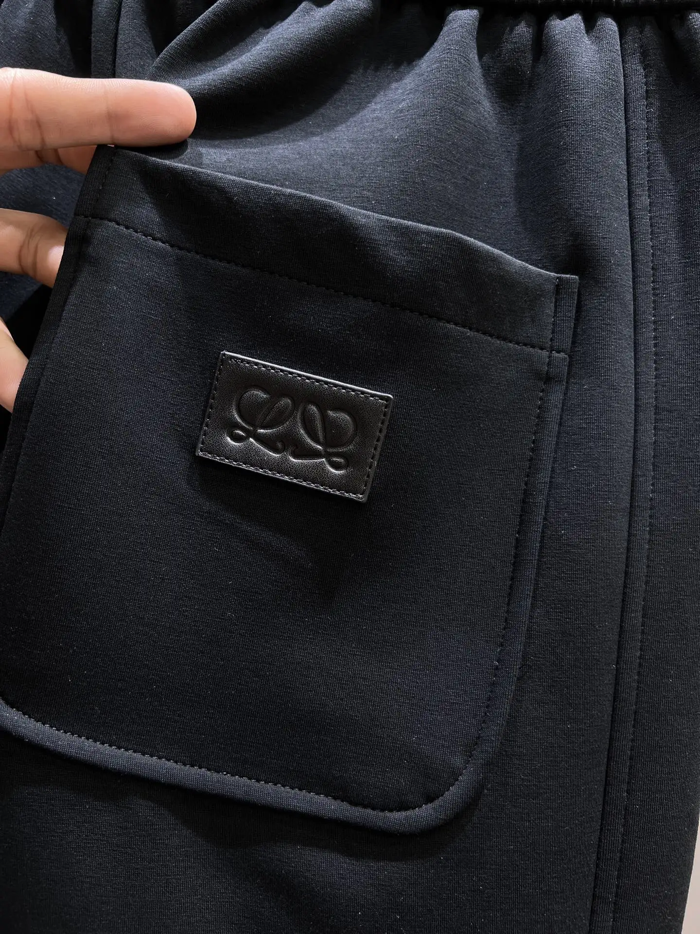 Logo-Embroidered Cotton-Blend Shorts D17011003 — view 7