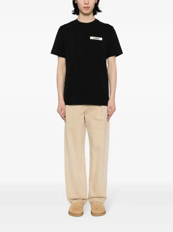 Logo-Patch Cotton-Jersey T-Shirt D12523679 — view 46