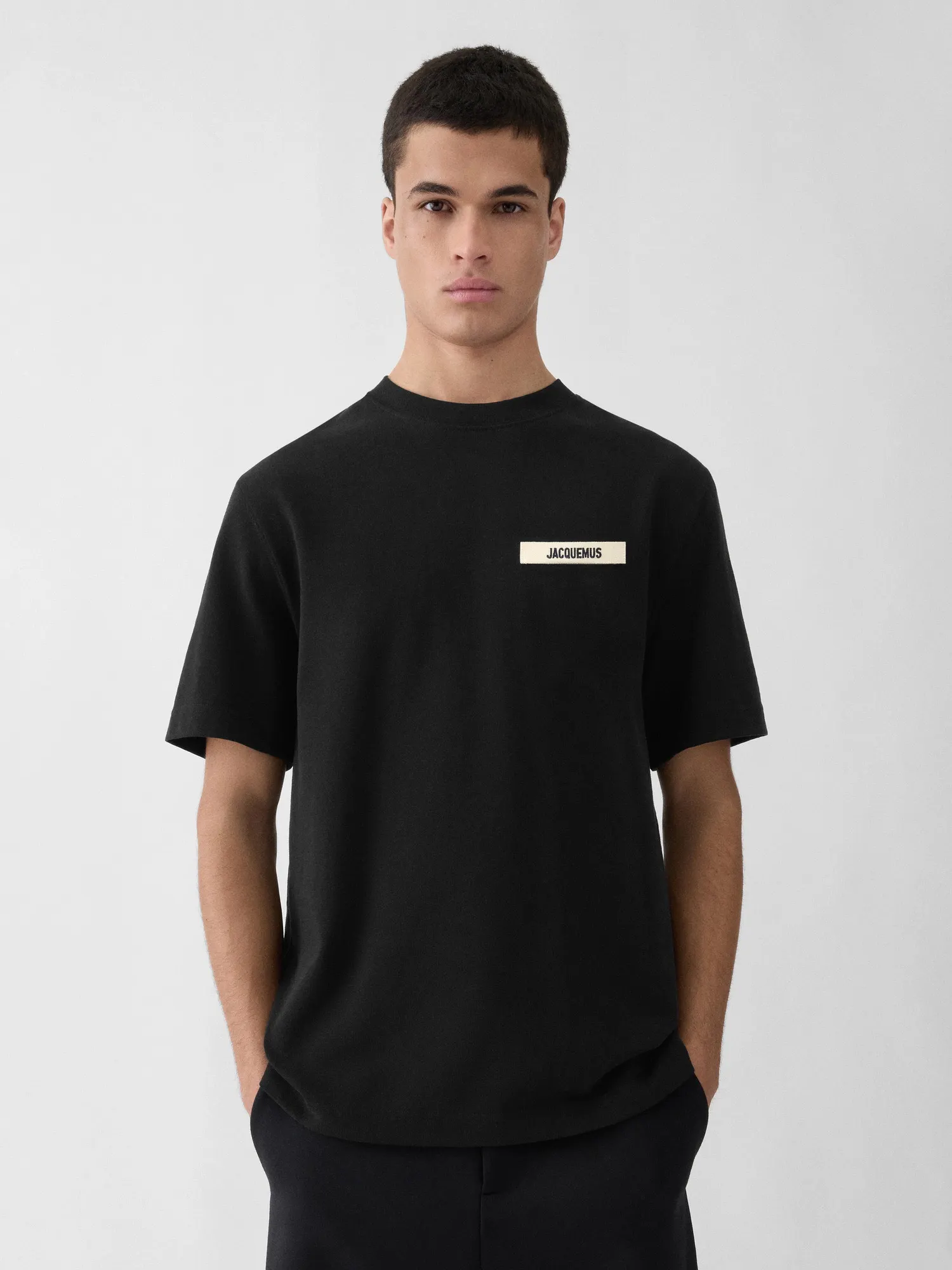 Logo-Patch Cotton-Jersey T-Shirt D12523679 — view 97