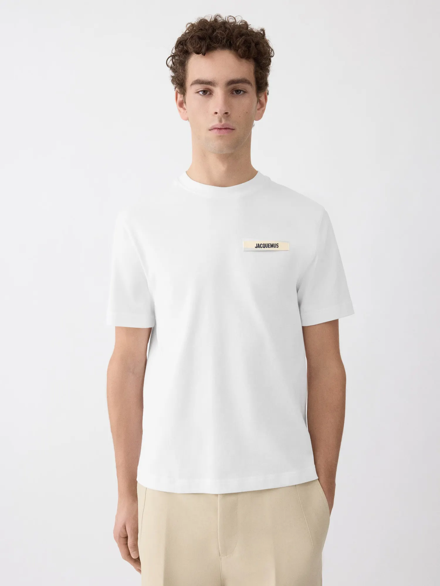Logo-Patch Cotton-Jersey T-Shirt D12523679 — view 99