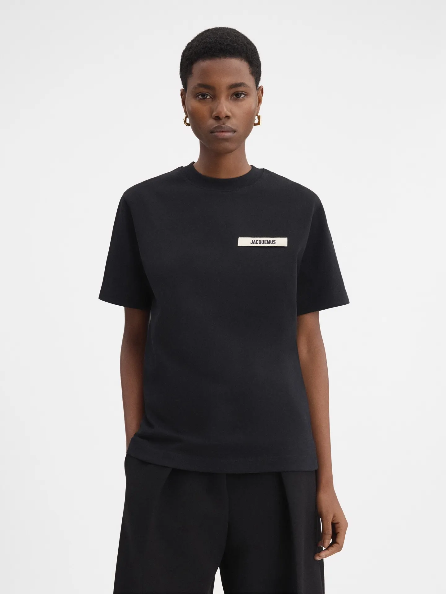 Logo-Patch Cotton-Jersey T-Shirt D12523679 — view 123