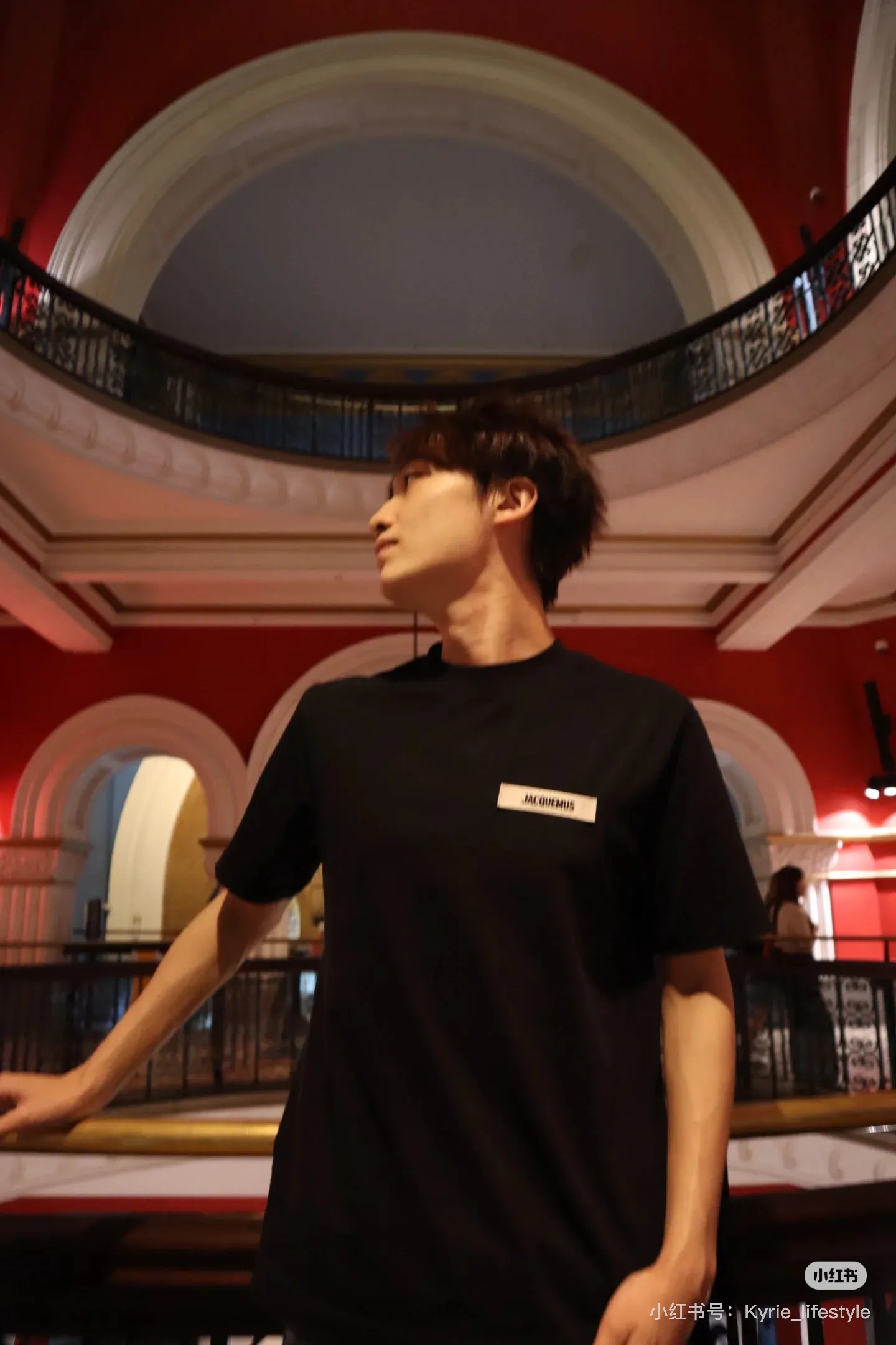 Logo-Patch Cotton-Jersey T-Shirt D12523685 — view 15