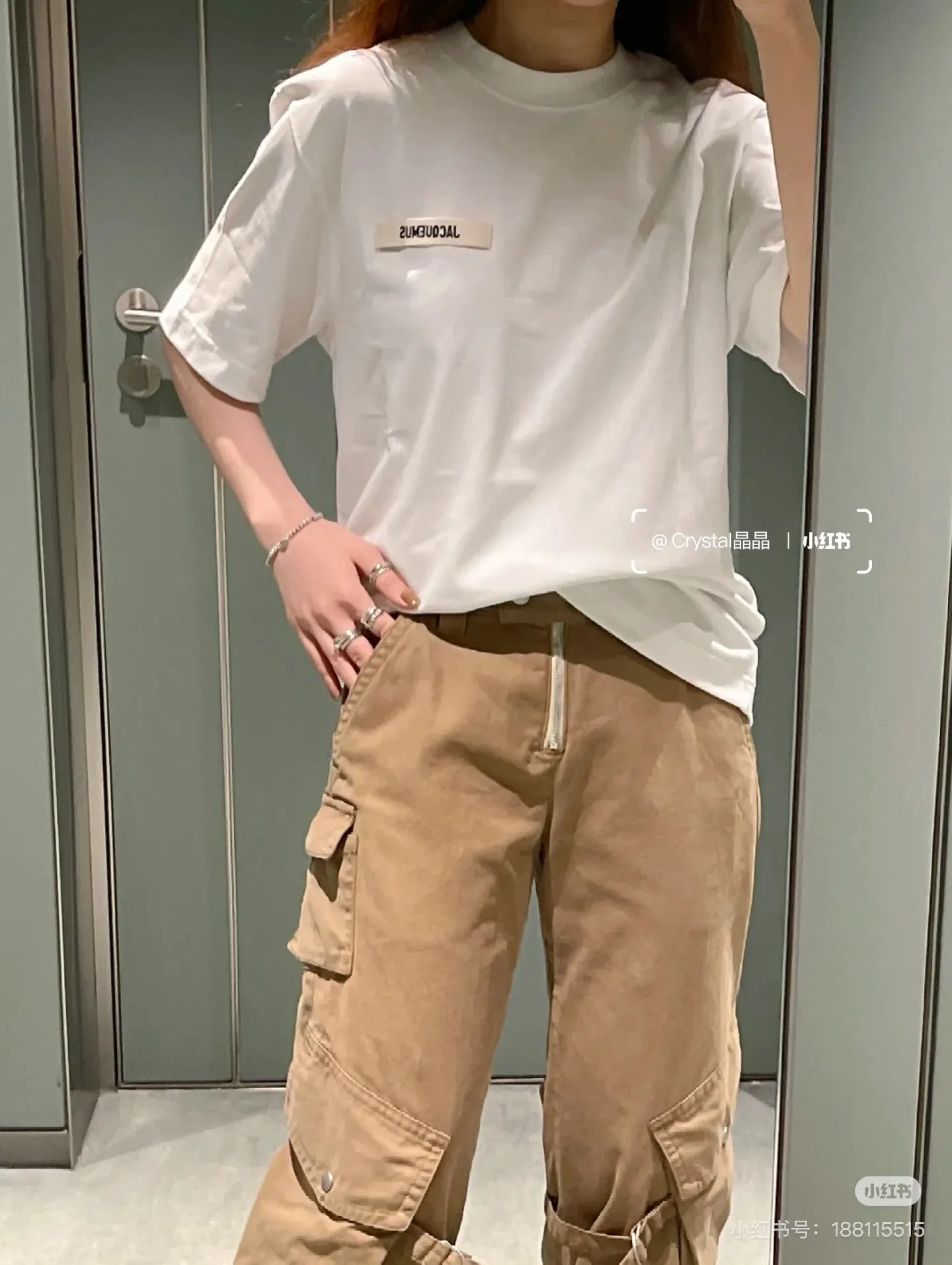 Logo-Patch Cotton-Jersey T-Shirt D12523685 — view 18