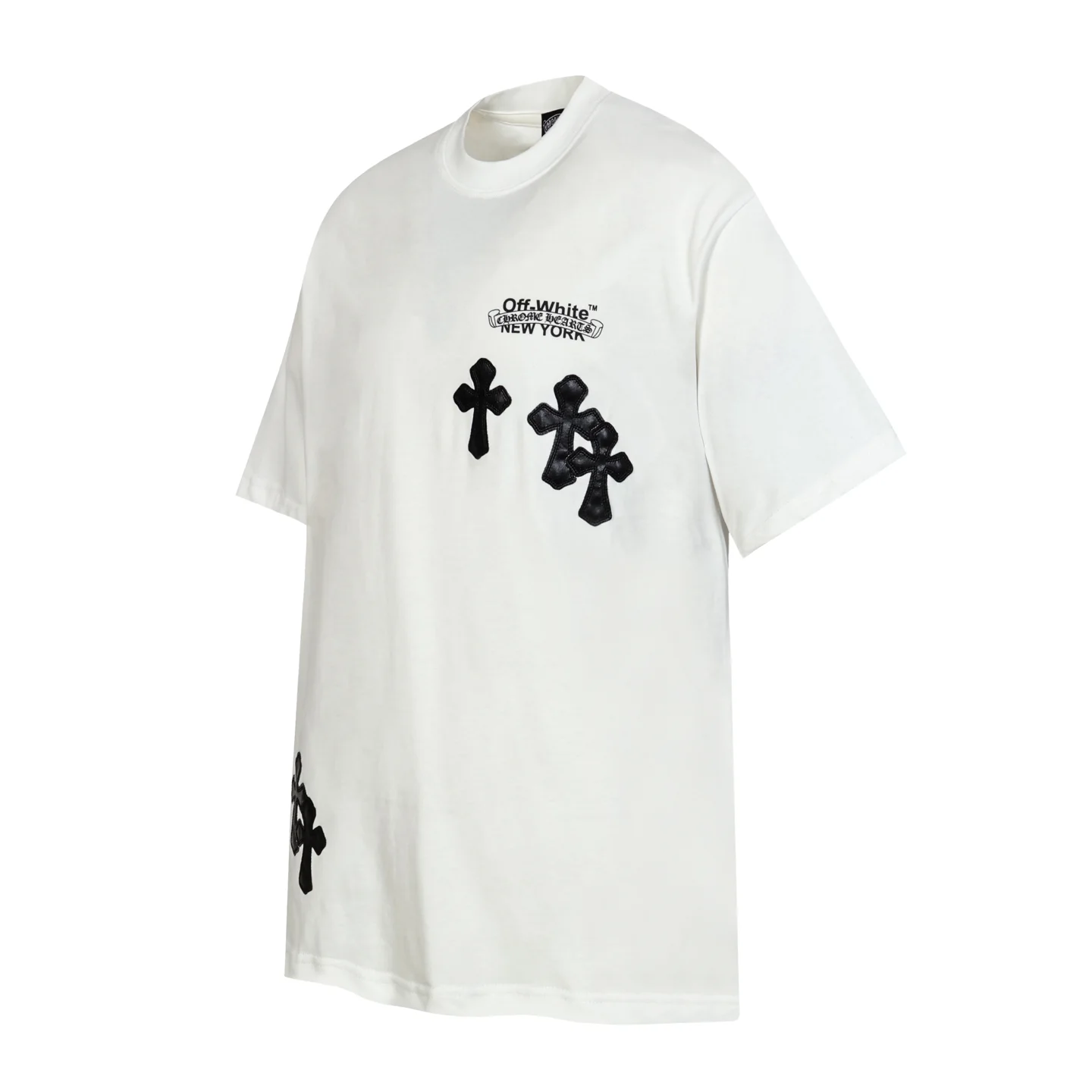 Chrome Hearts x Off-White Cross Patch T-Shirt D9513548 — view 3