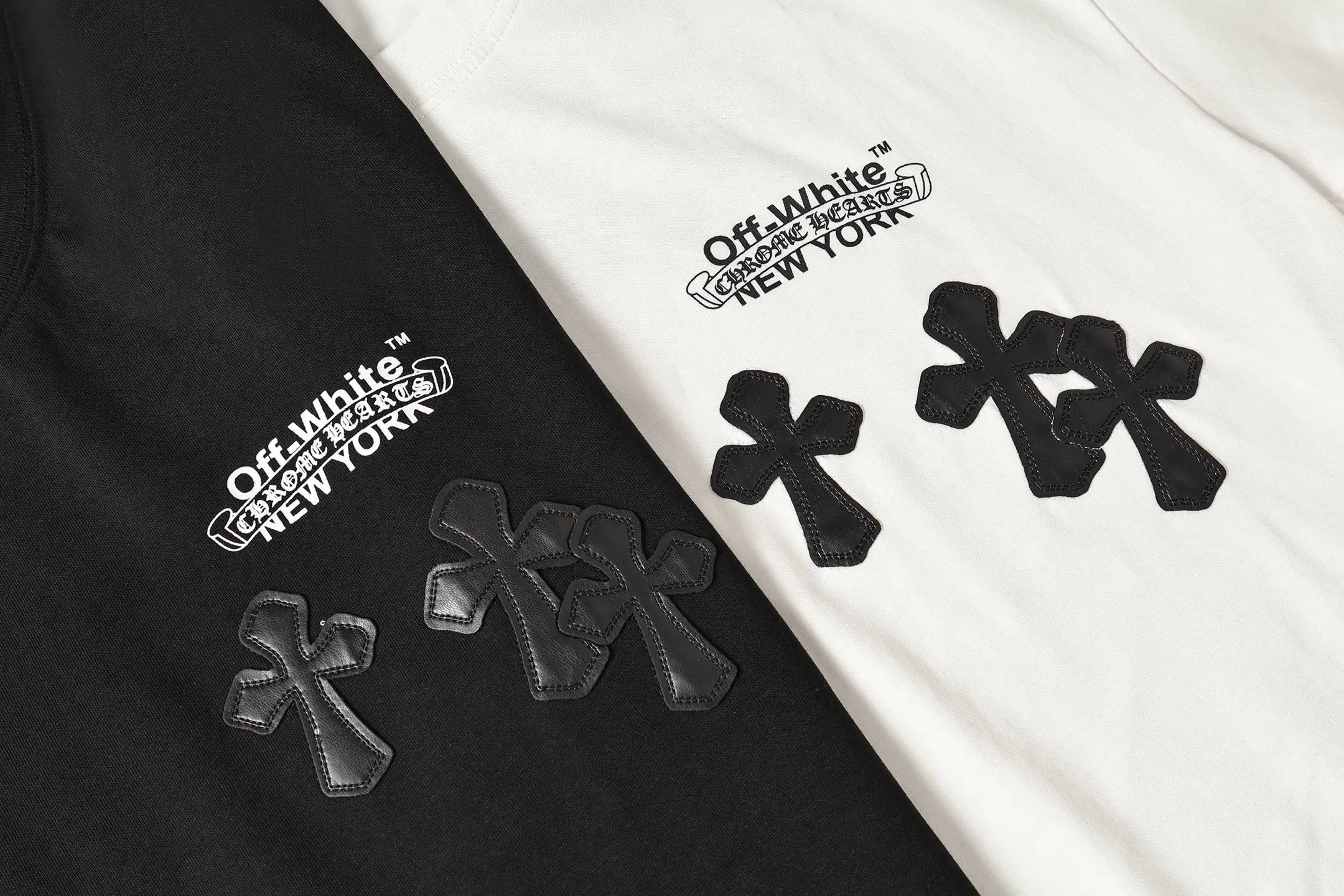 Chrome Hearts x Off-White Cross Patch T-Shirt D9513548 — view 8