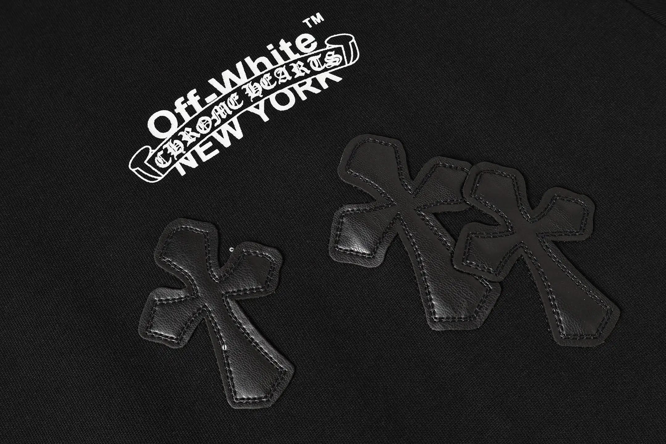Chrome Hearts x Off-White Cross Patch T-Shirt D9513546 — view 6