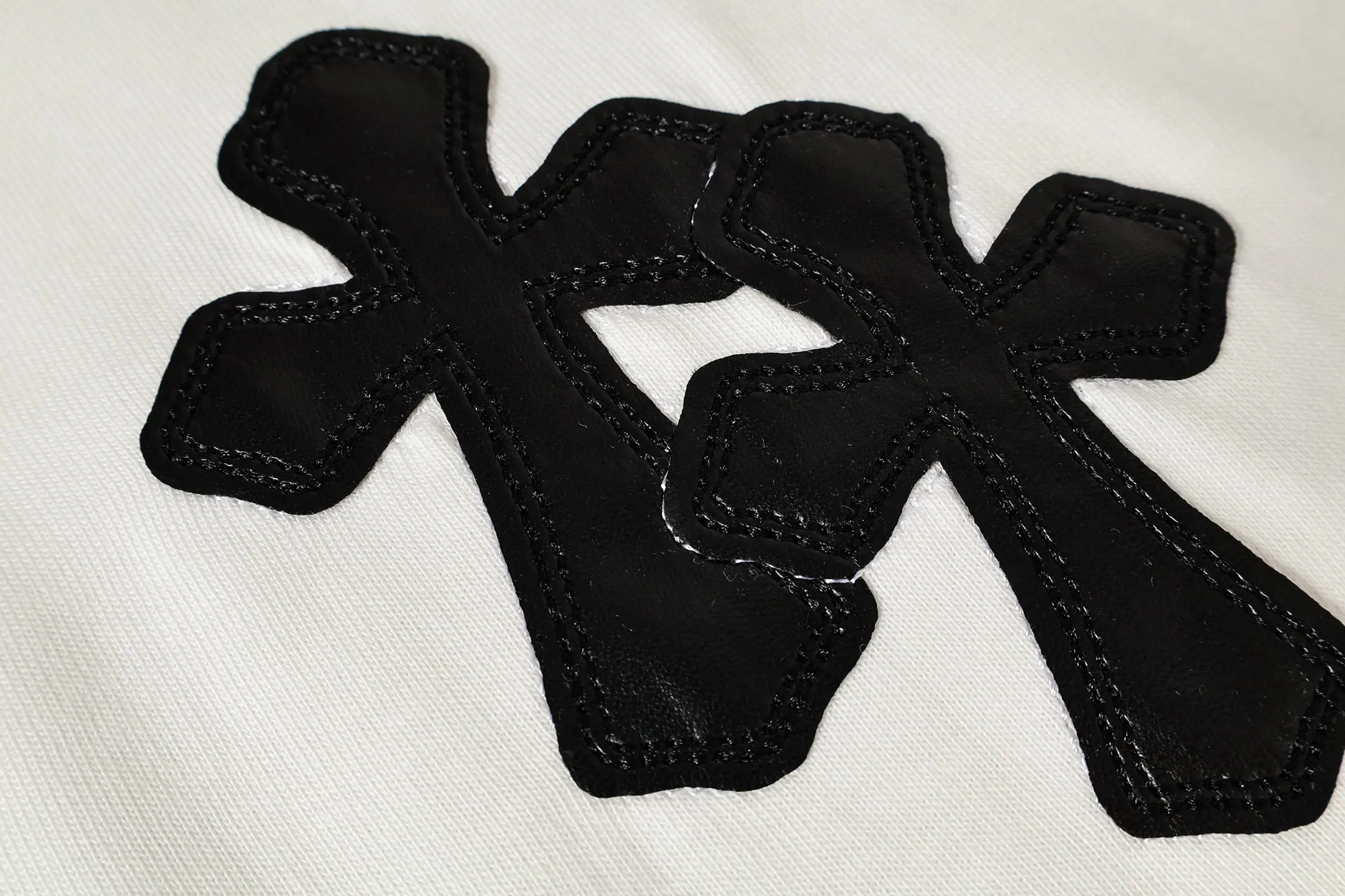Chrome Hearts x Off-White Cross Patch T-Shirt D9513547 — view 7