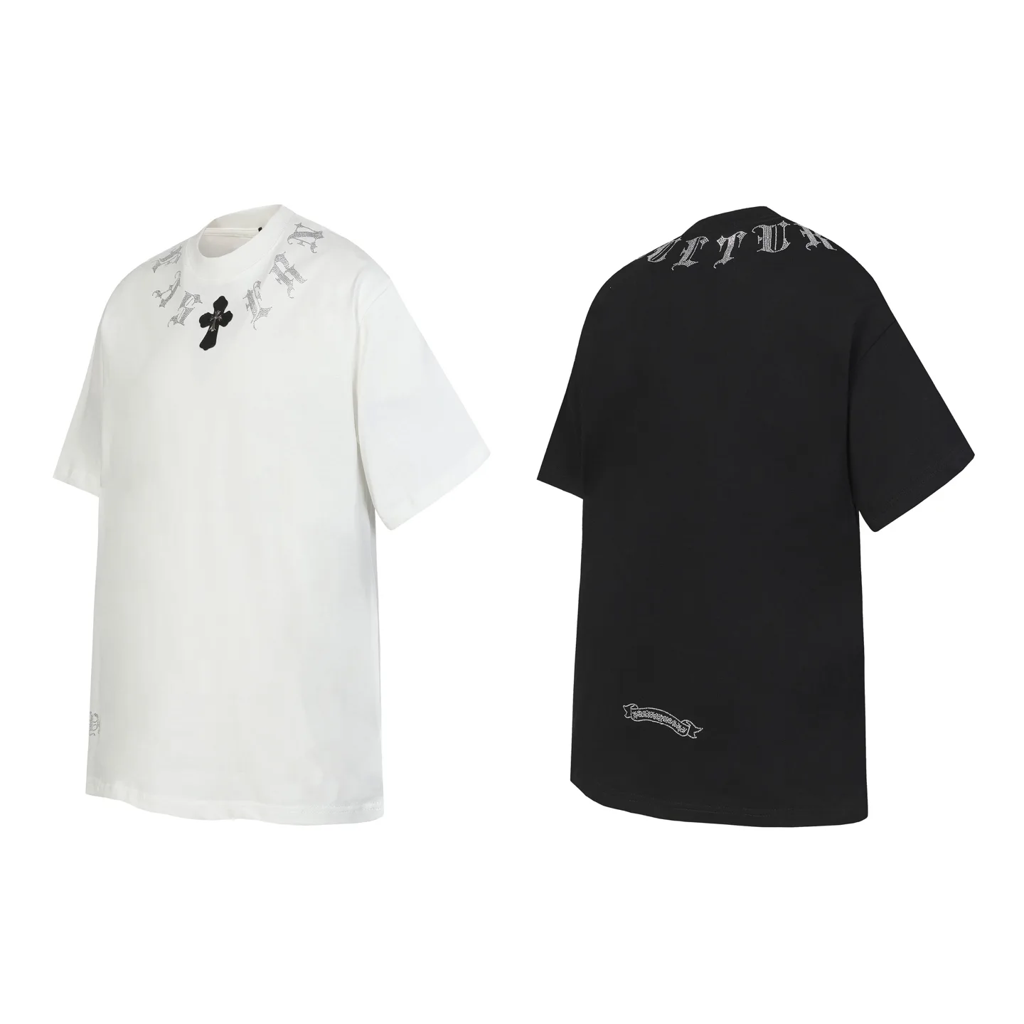 Rhinestone Horseshoe Logo T-Shirt D10013520