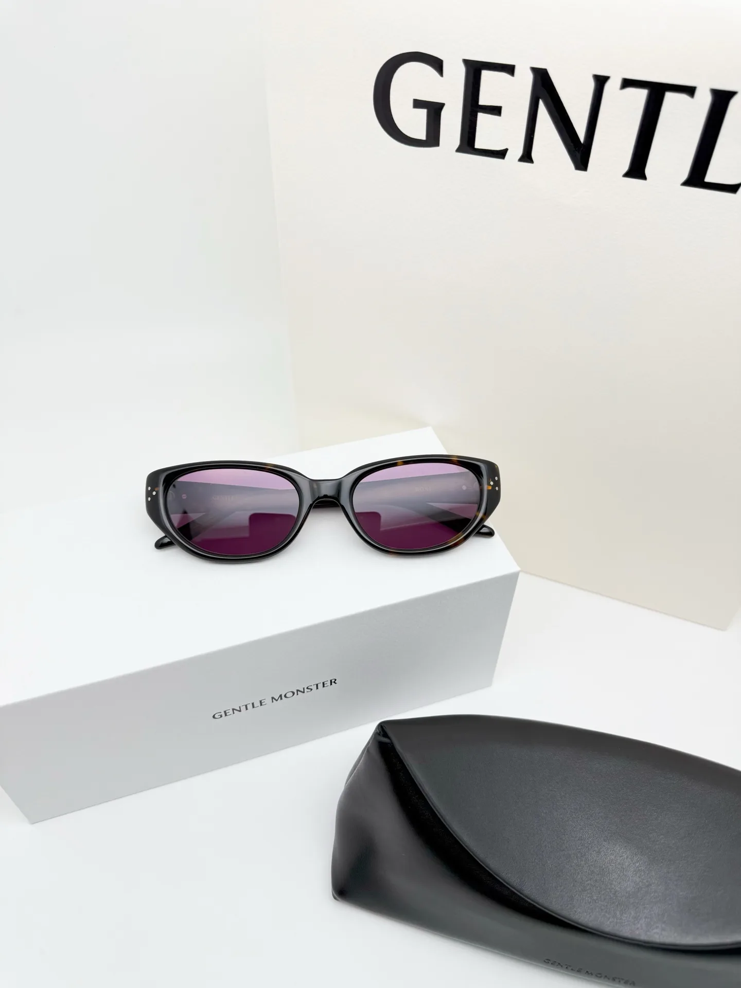 Cat-Eye Acetate Sunglasses D34018556 — view 4