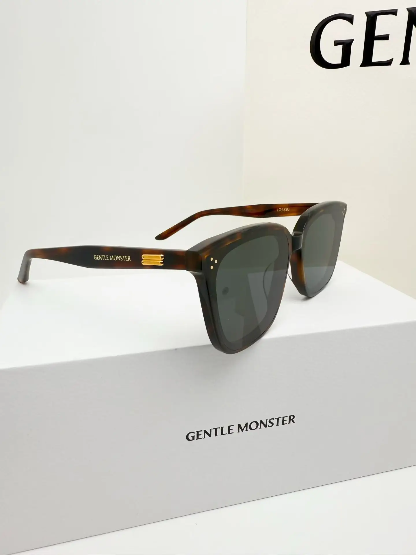 LOLOU Tortoiseshell Square-Frame Sunglasses D34018547 — view 6