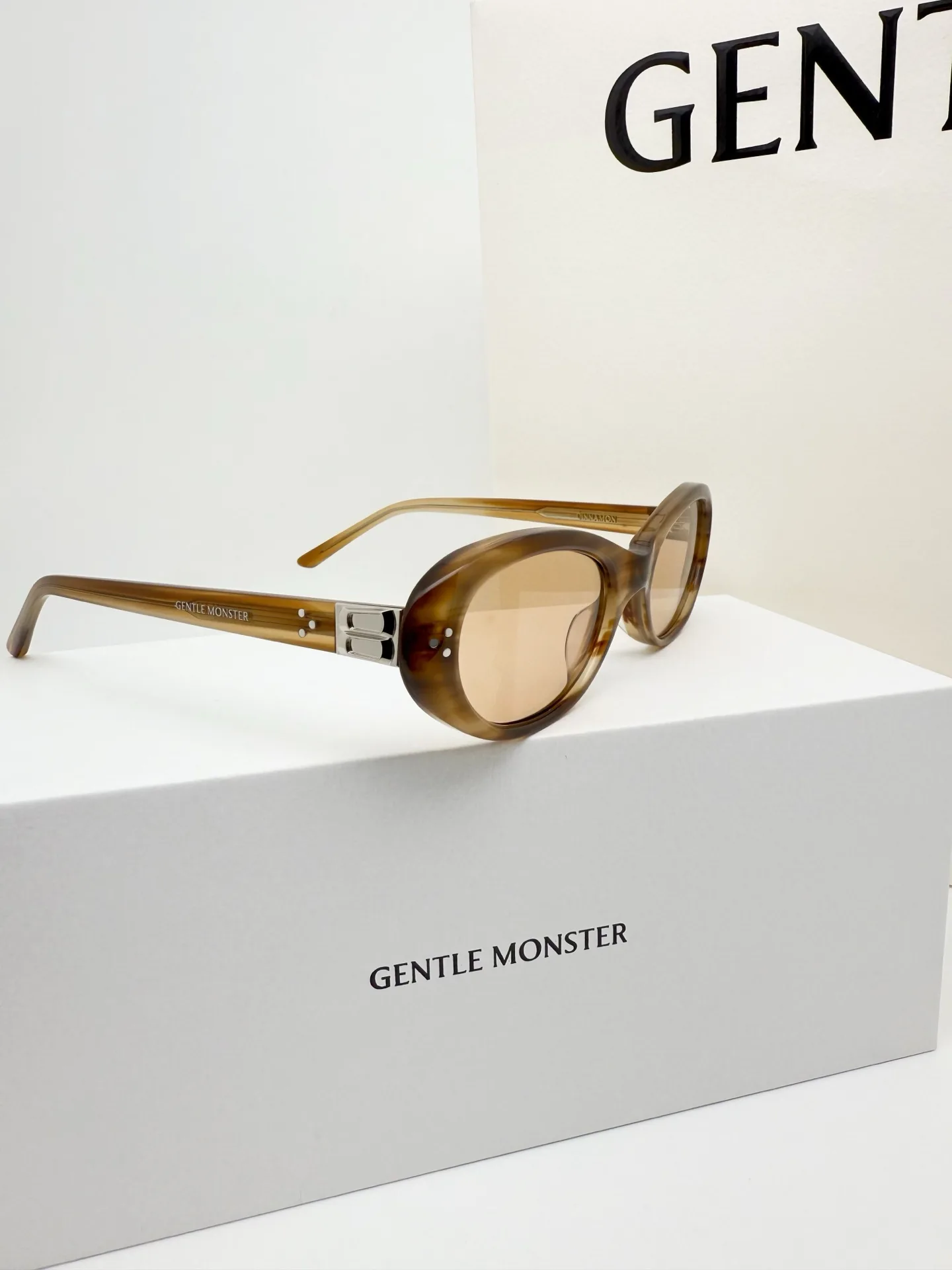 GM Cinnamon Cat-Eye Sunglasses D34018563 — view 2